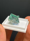 Top Quality Emerald Fluorite Specimen - Crystal Gemstone AE 