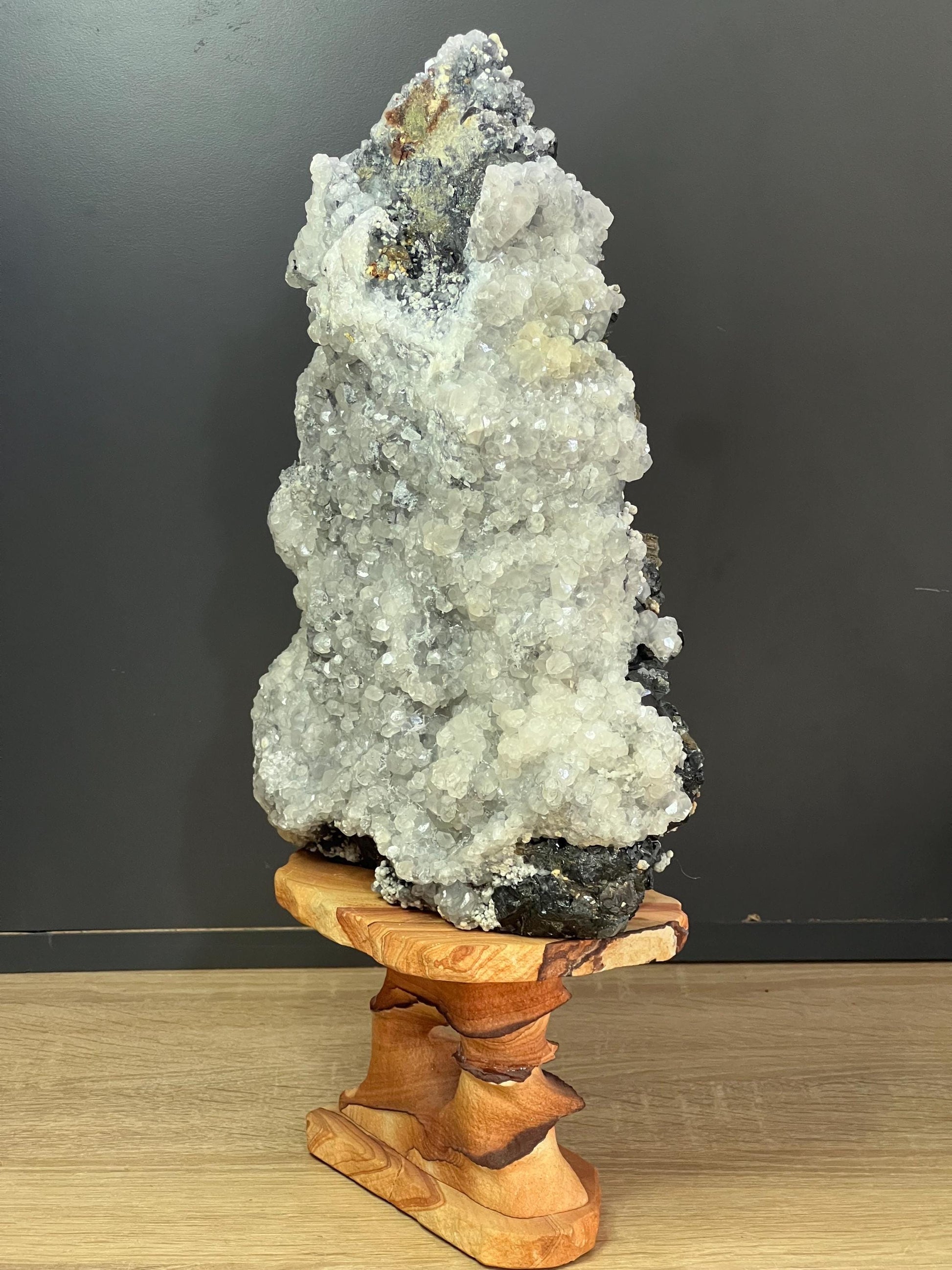 Kosovo Mineral Specimen: Tetrahedrite, Sphalerite, Chalcopyrite, Quartz - Crystal Gemstone AE 