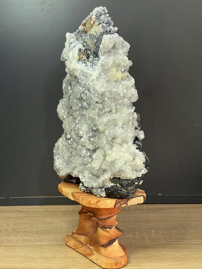Kosovo Mineral Specimen: Tetrahedrite, Sphalerite, Chalcopyrite, Quartz - Crystal Gemstone AE 