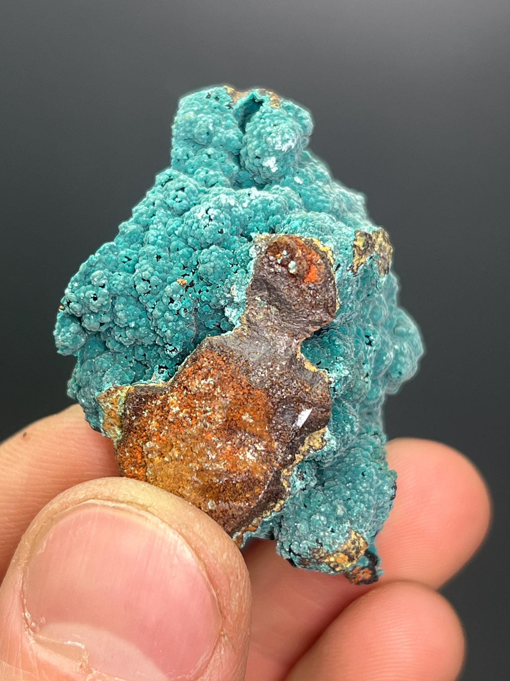 Rosasite Specimen - Morocco - Crystal Gemstone AE 