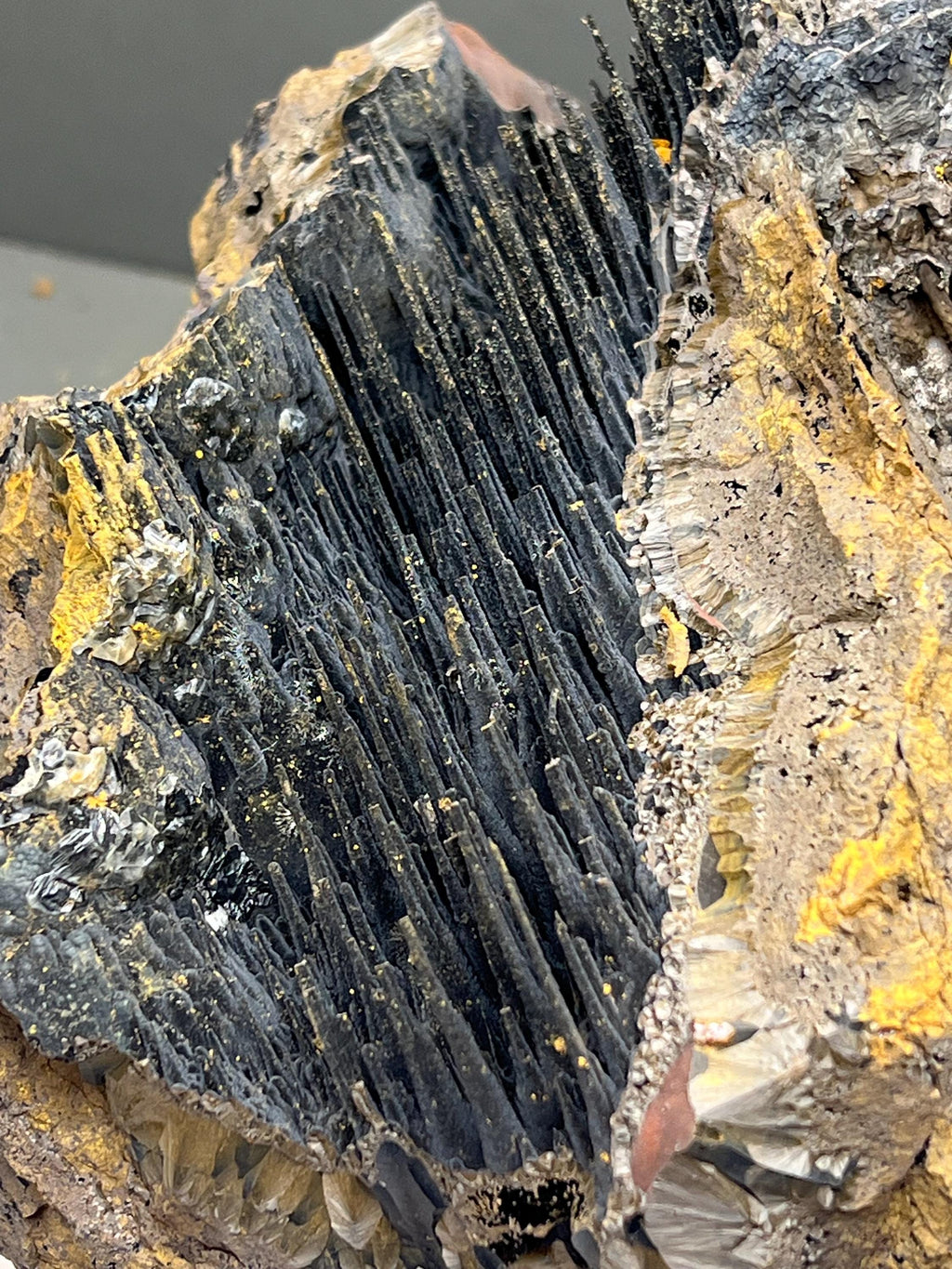 Museum Quality!! Very Showy Stalactite Goethite Mineral, For Special Collections Piece - Crystal Gemstone AE 