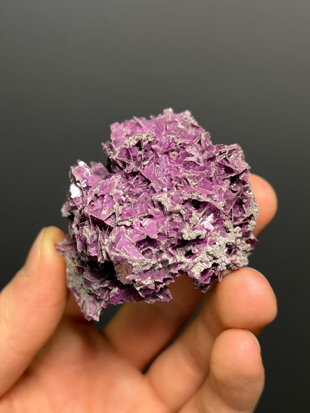 Purple Mica Lepidolite Crystal Specimen - Australia - Crystal Gemstone AE 