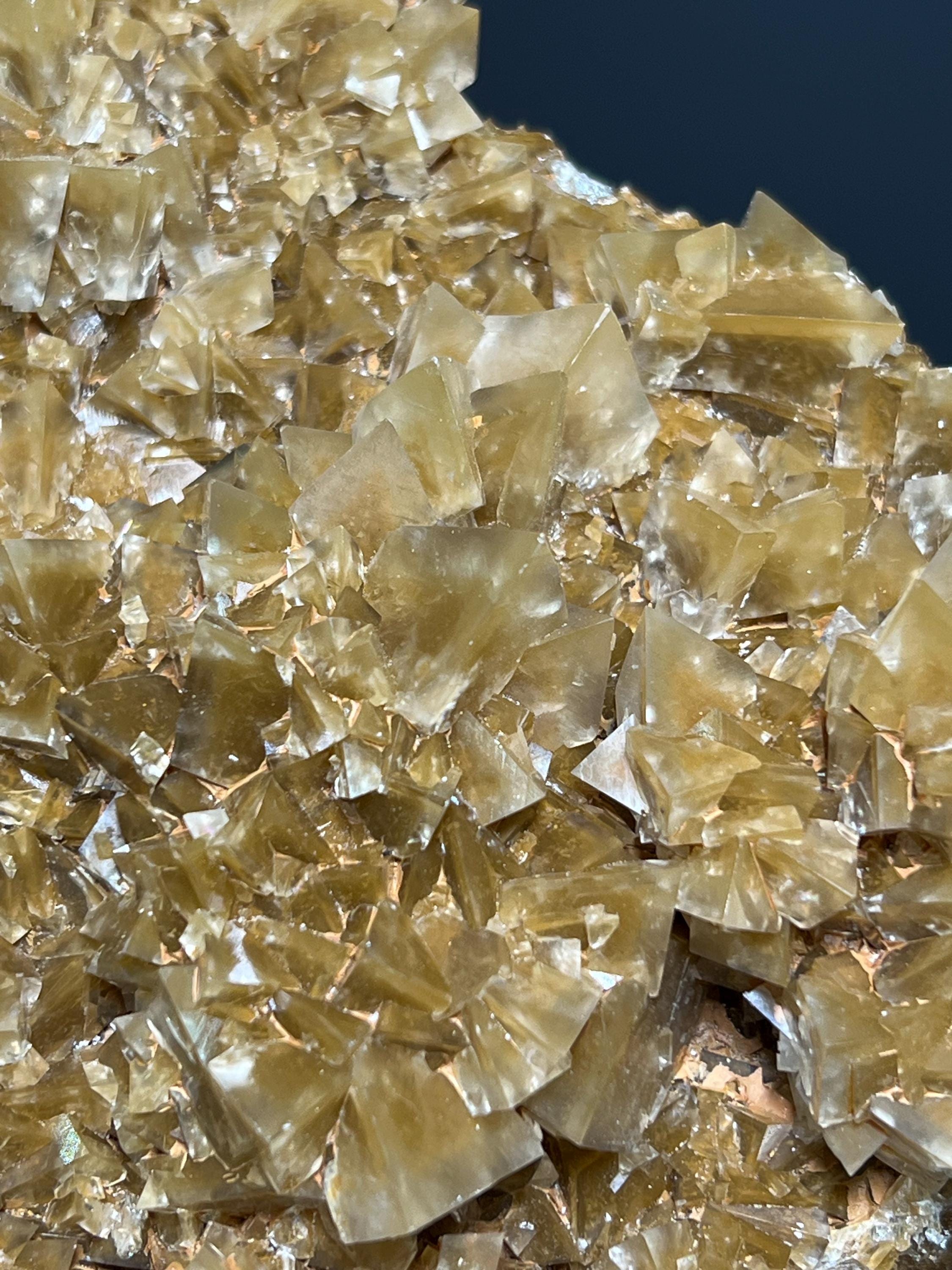 Special Formation Crystal Calcite Specimen, 568gram - Crystal Gemstone AE 