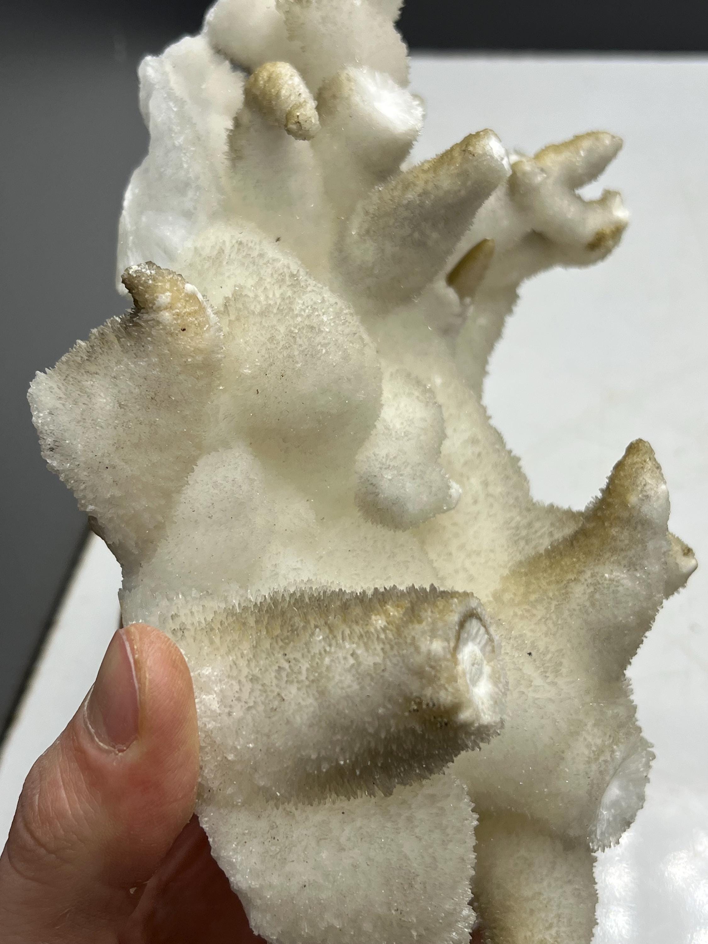 Special Formed Large Size Stalactite Aragonite Mineral, From Turkey - Crystal Gemstone AE 