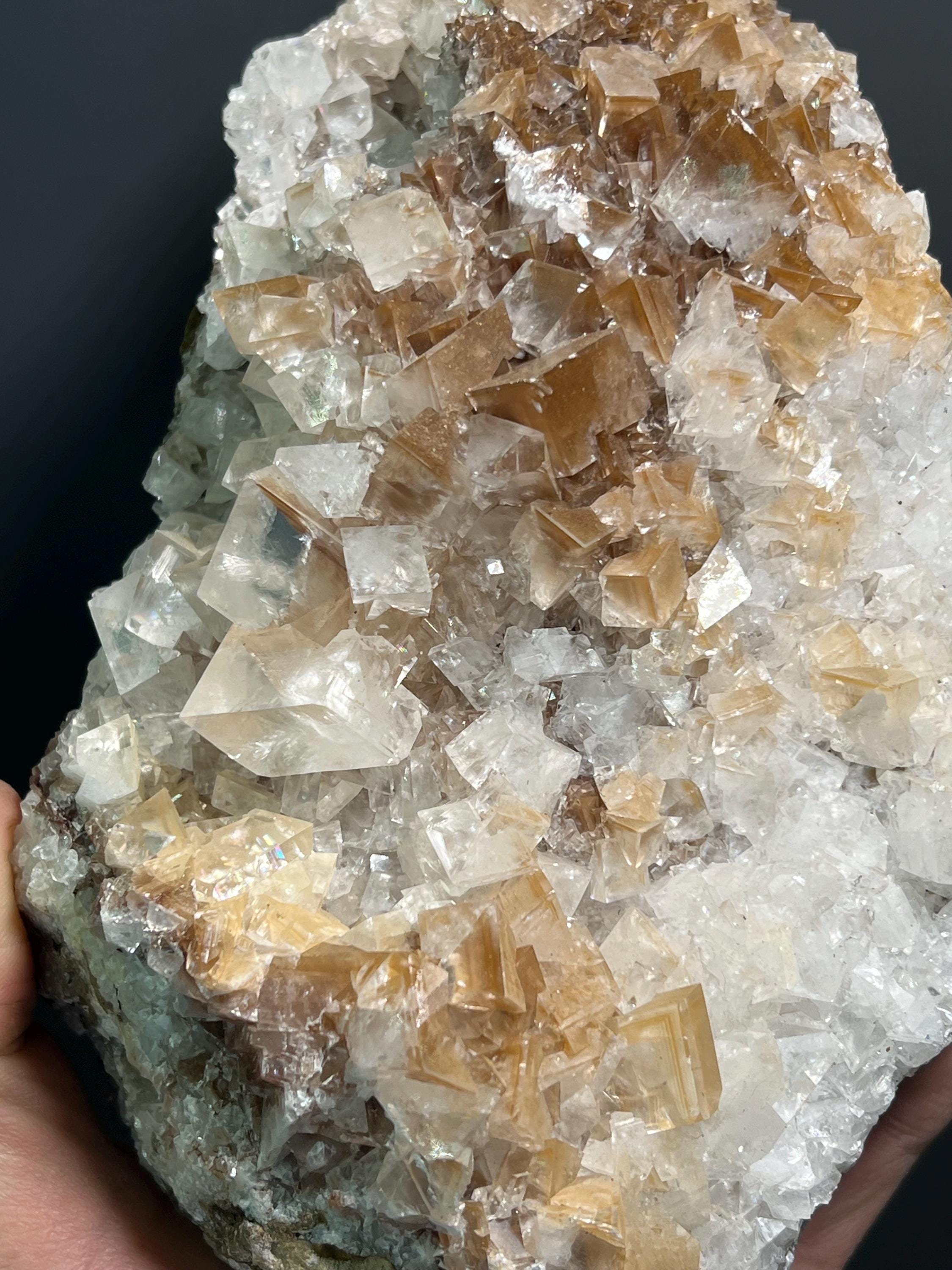 Very Special Clear Crystal Calcite Specimen, 2,2kg - Crystal Gemstone AE 