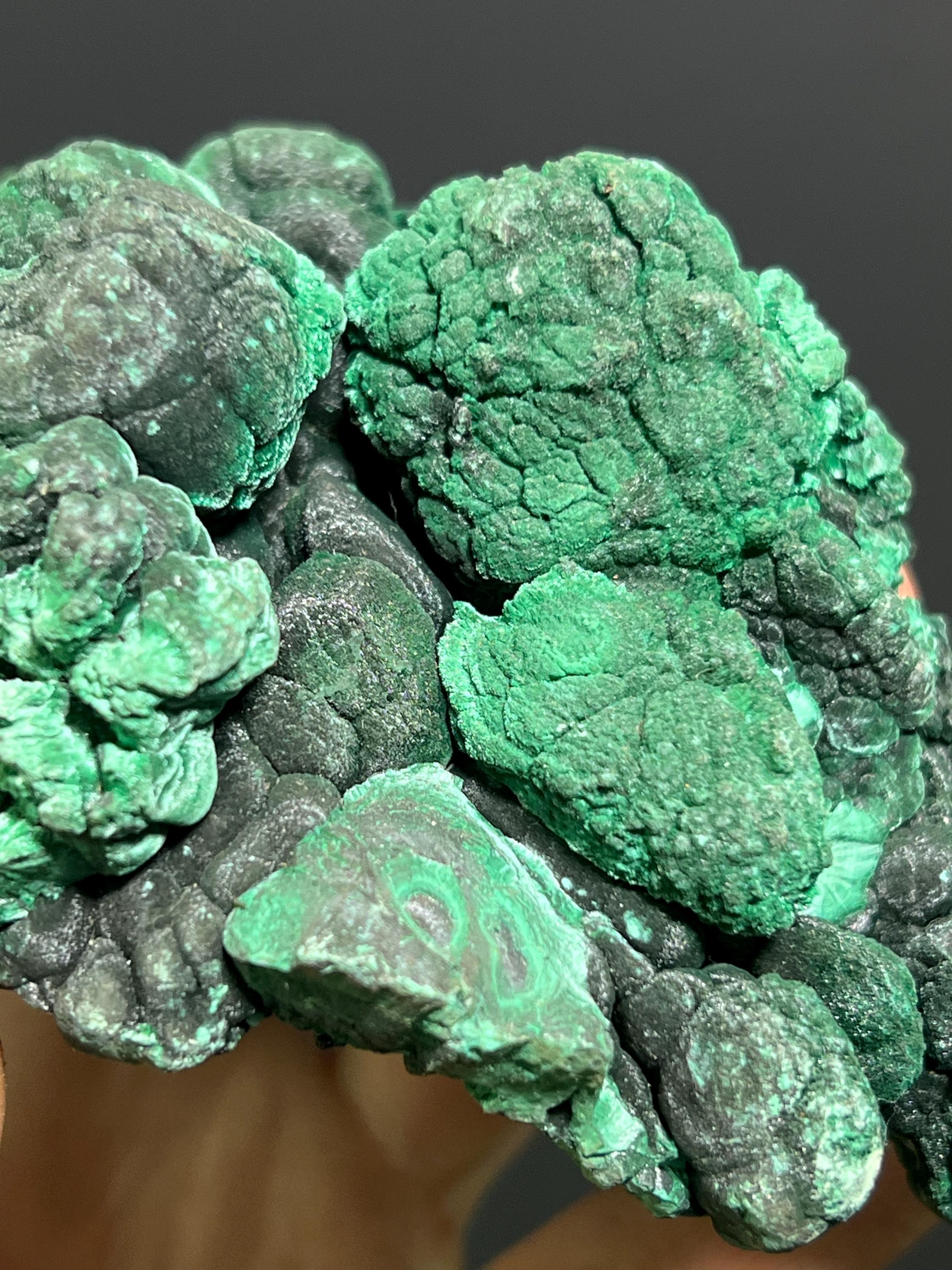 Beautiful Malachite Specimen, 520gram - Crystal Gemstone AE 