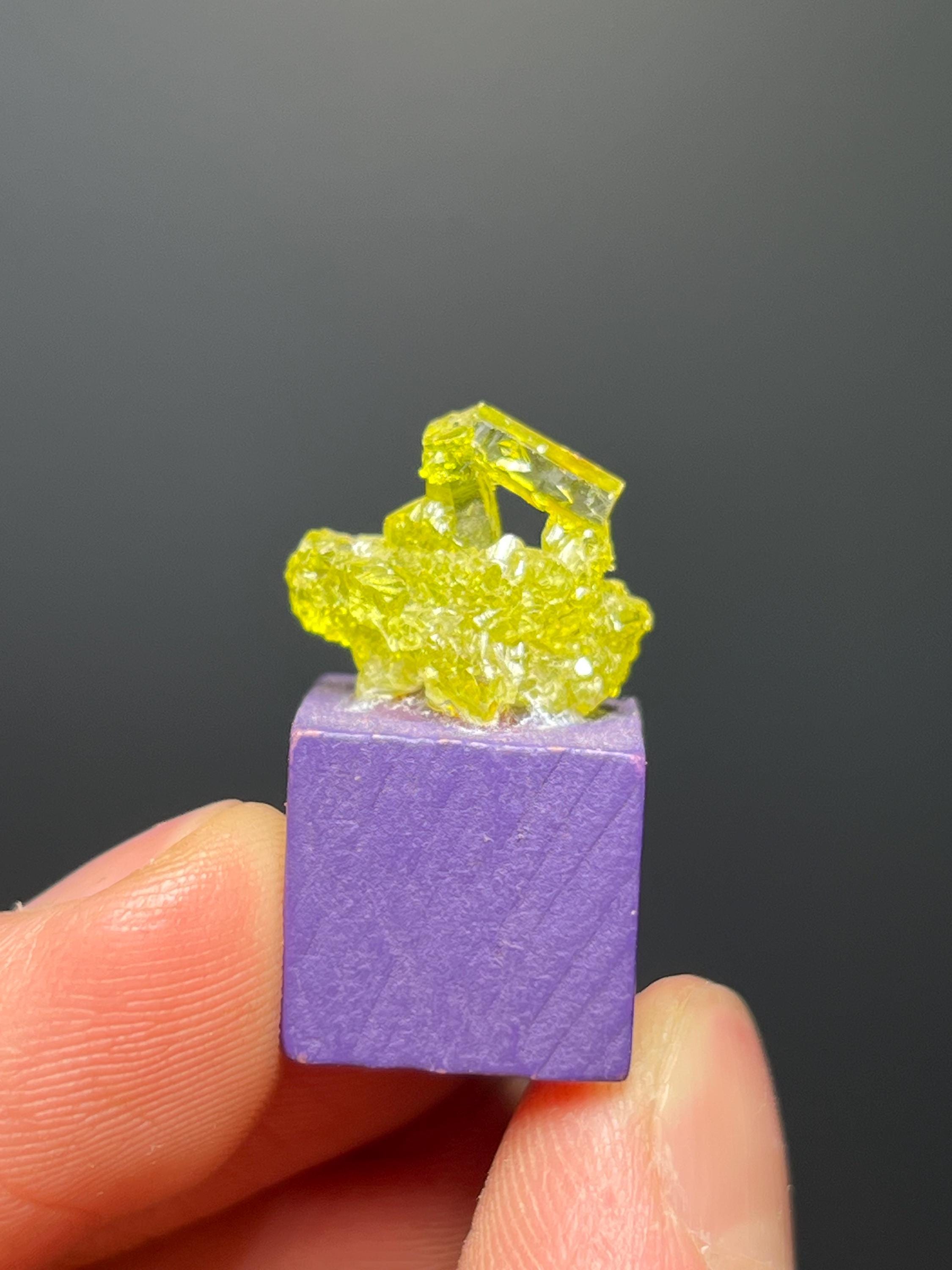 Brazilianite Specimen - Natural Crystal Formation, Brazil - Crystal Gemstone AE 