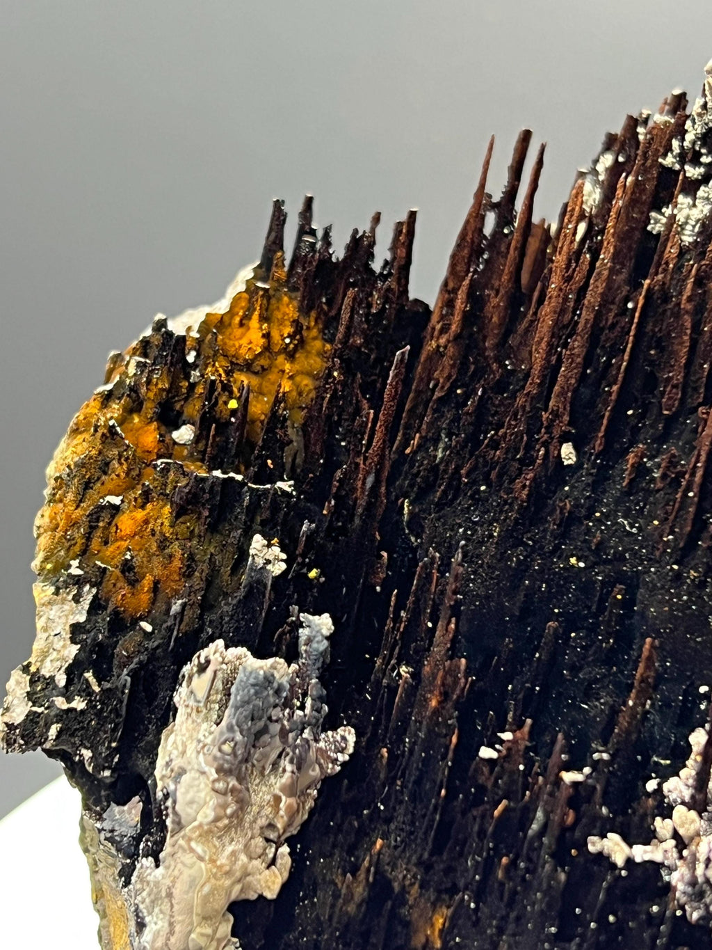 Very Showy Limonite And Specularite With Stalactite Goethite Specimen, For Special Collection - Crystal Gemstone AE 