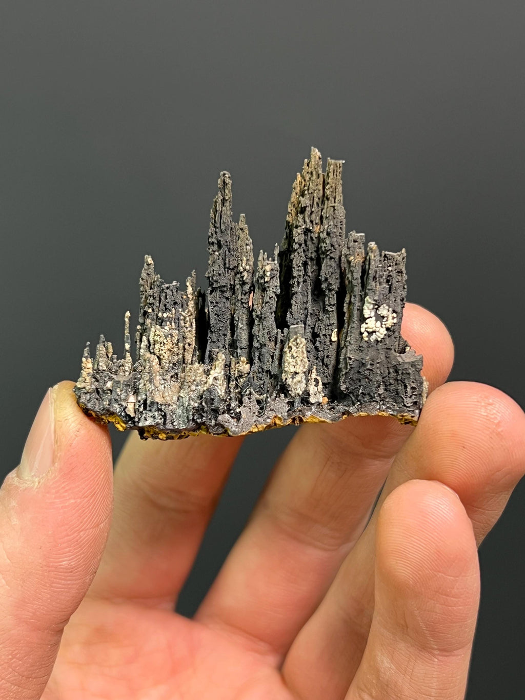 Specularite With Museum Quality Stalactite Goethite - Crystal Gemstone AE 