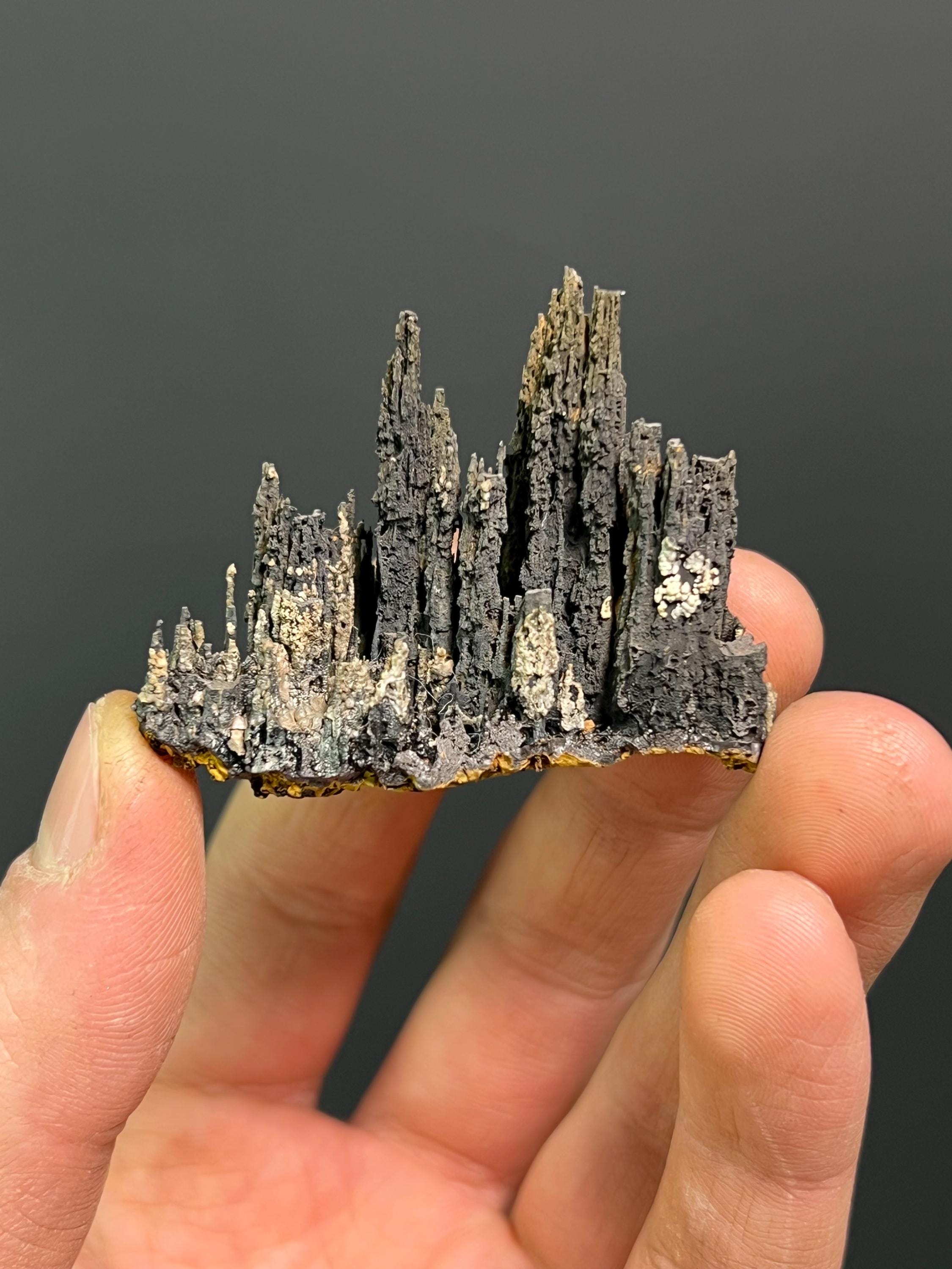 Specularite With Museum Quality Stalactite Goethite - Crystal Gemstone AE 