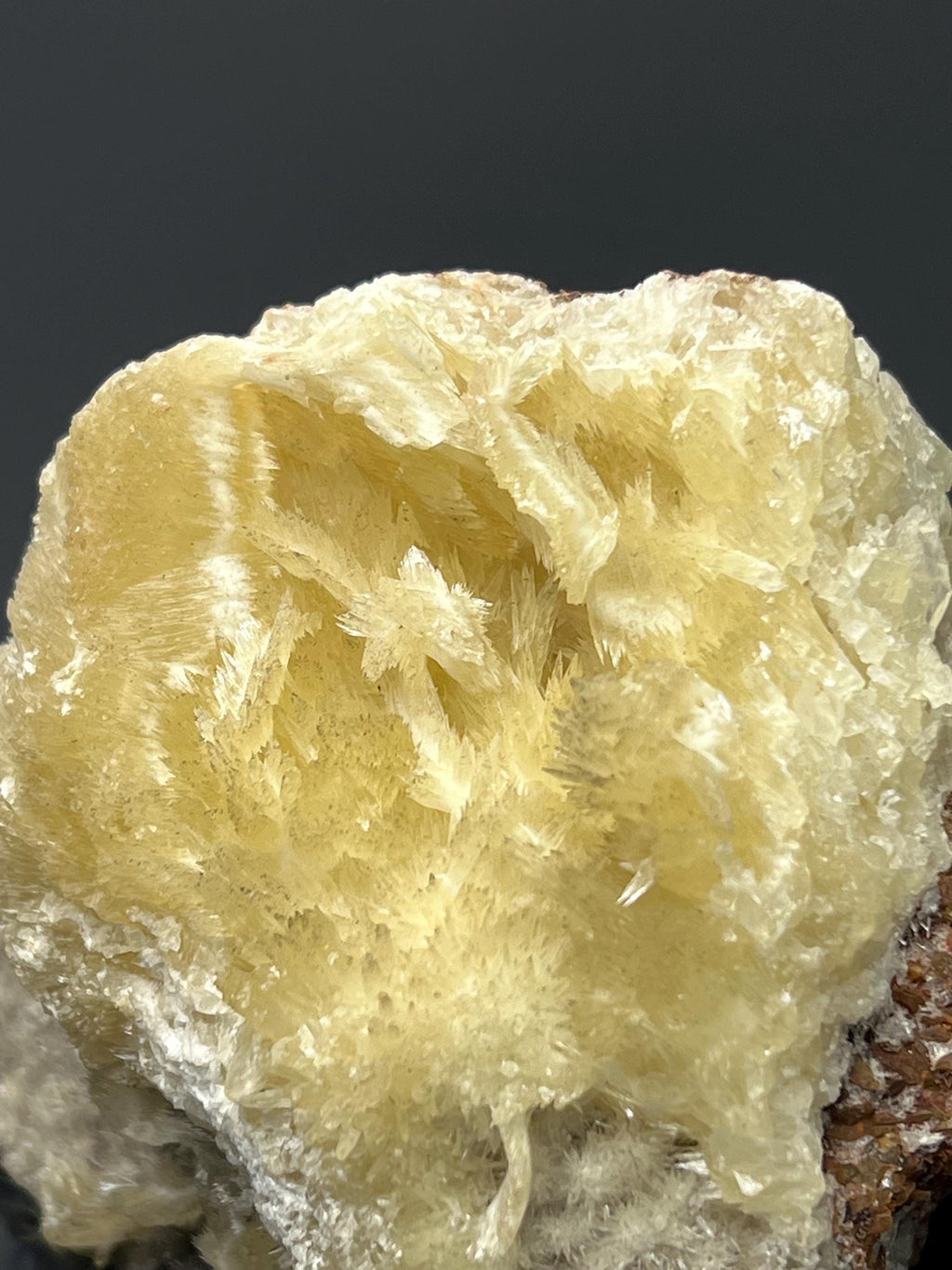 Feather Crystal Calcite Specimen - Crystal Gemstone AE 