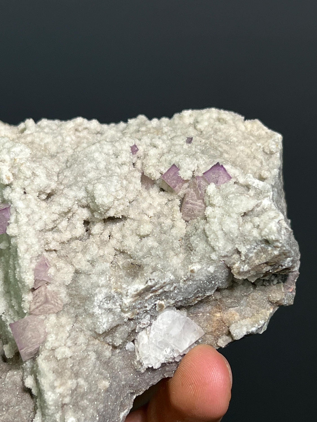 Special Formation Pink Fluorite Specimen, 544gram - Crystal Gemstone AE 