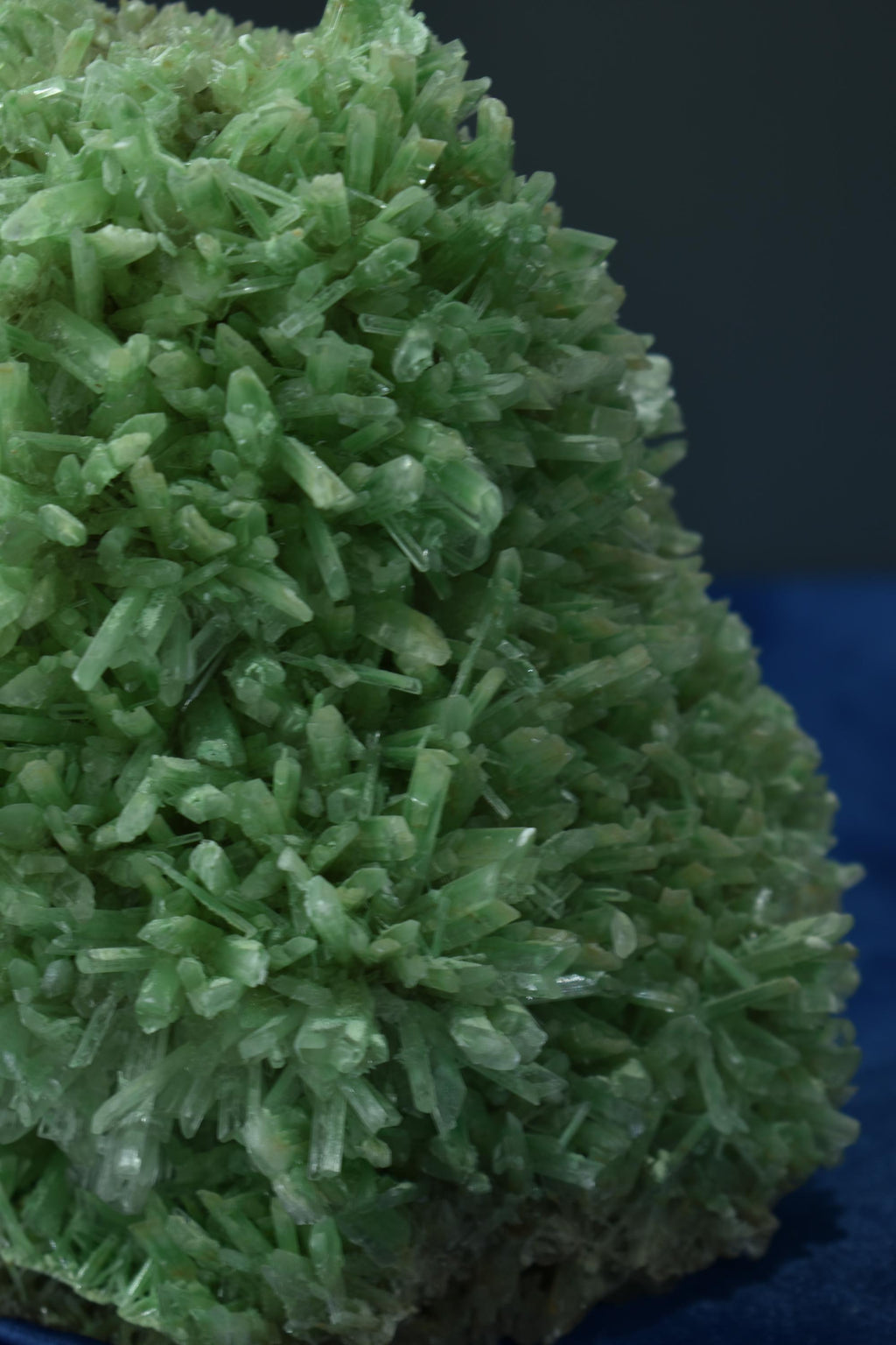 Green Selenite Crystal, Special Collection Piece - Crystal Gemstone AE 