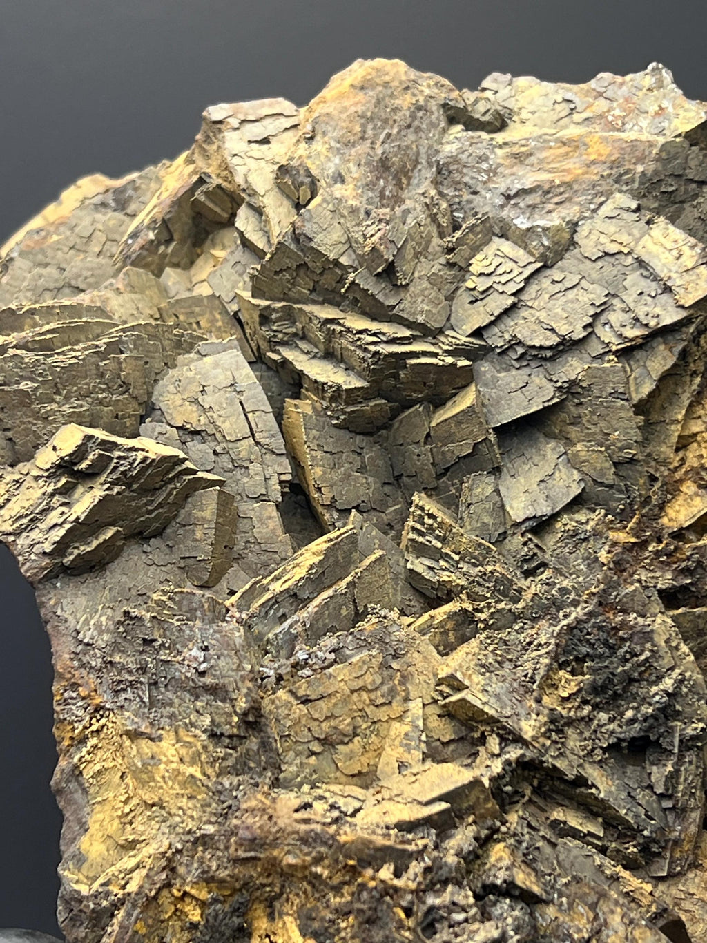 Very Special Extra Large Size Limonite With Iron Siderite Specimen - Crystal Gemstone AE 