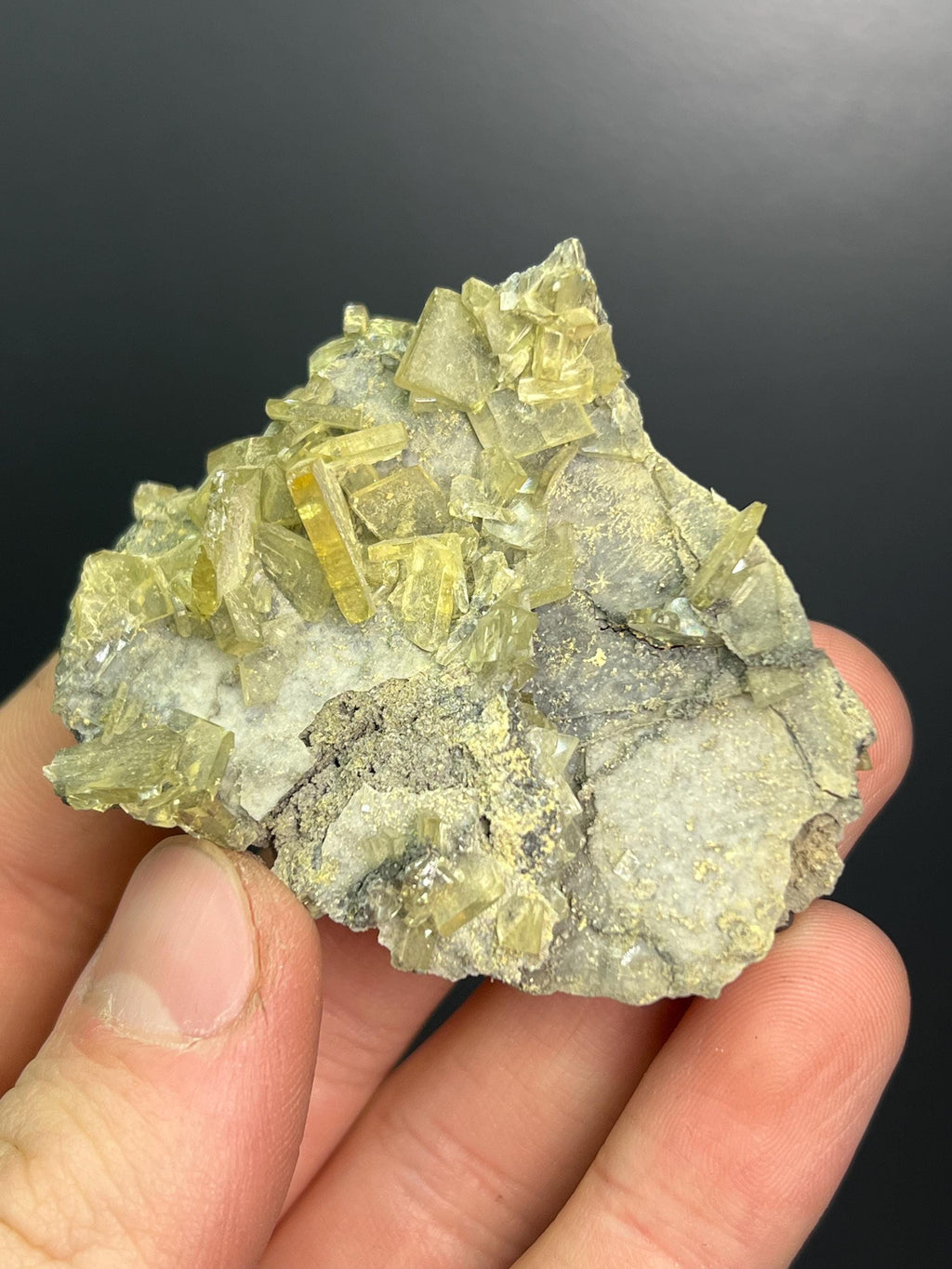 Barite Crystals Specimen - Crystal Gemstone AE 