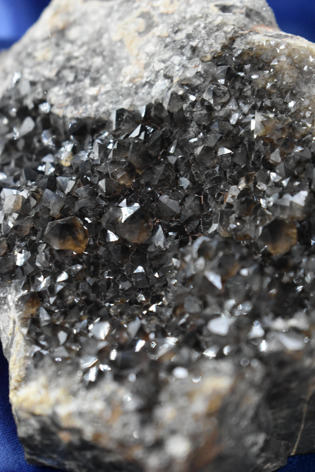 Very Special Black Quartz Specimen - Crystal Gemstone AE 