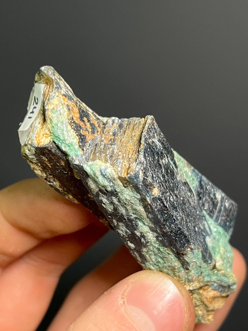Dark Blue Tanzania Spar Kyanite Specimen - Crystal Gemstone AE 
