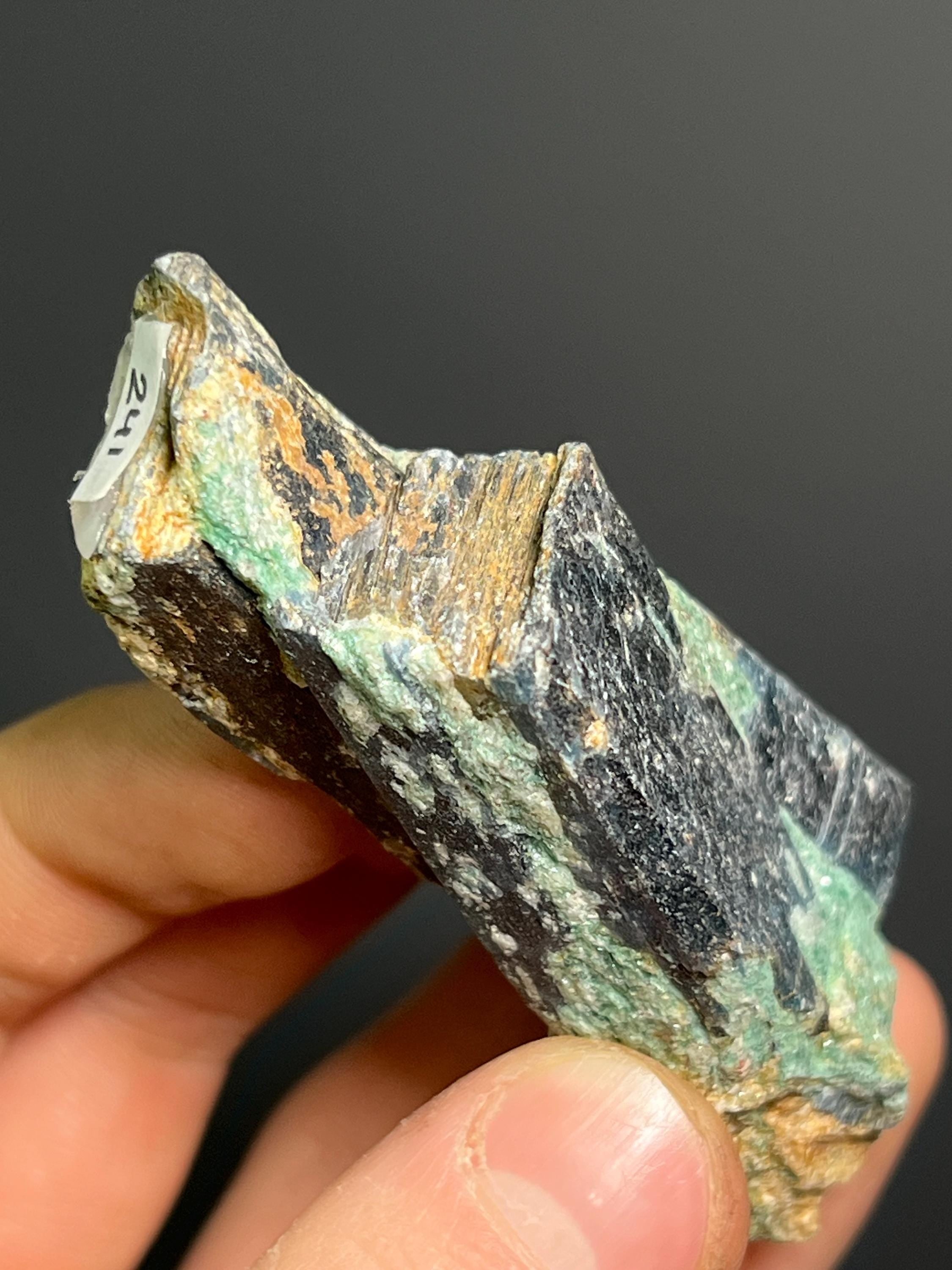 Dark Blue Tanzania Spar Kyanite Specimen - Crystal Gemstone AE 