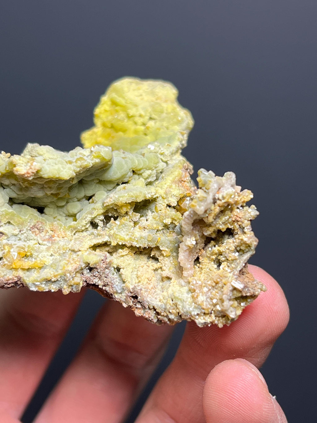 Museum Grade Mimetite Specimen, 134gram - Crystal Gemstone AE 