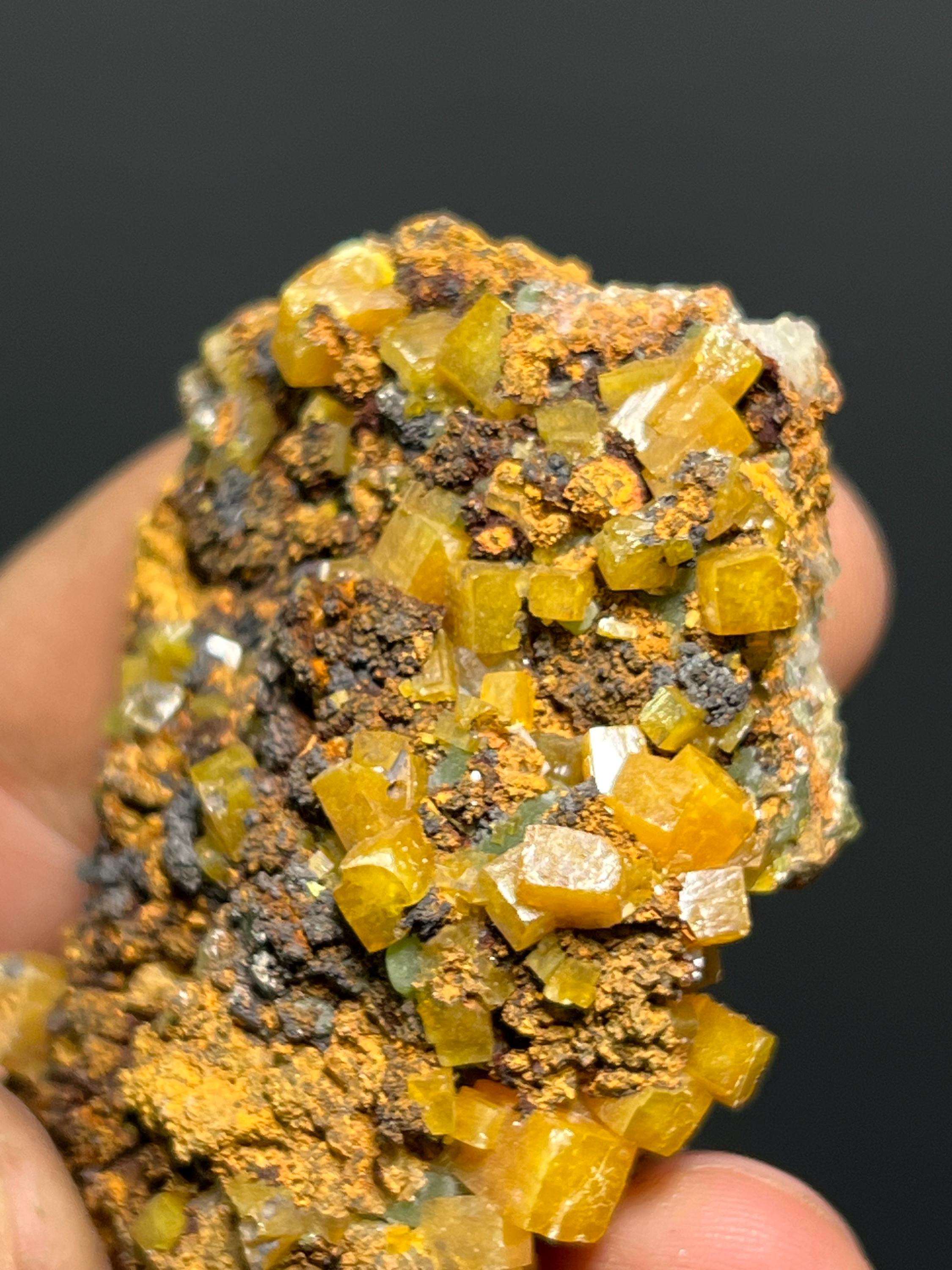 Very Special, Wulfenite Specimen, 62gram - Crystal Gemstone AE 