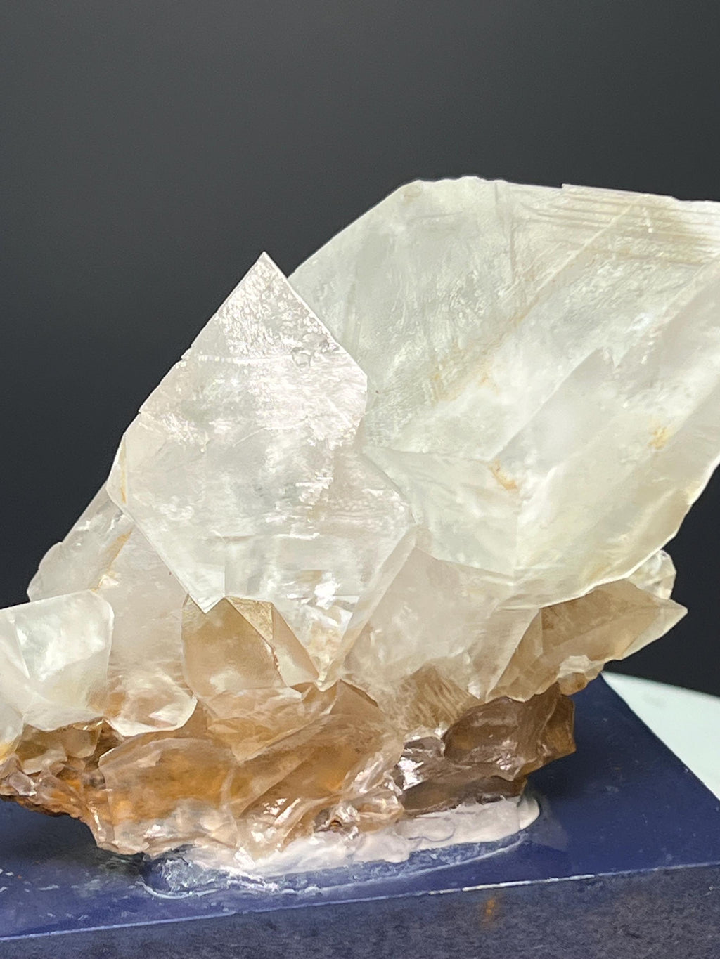 Very Showy, Crystal Ice Calcite Specimen - Crystal Gemstone AE 