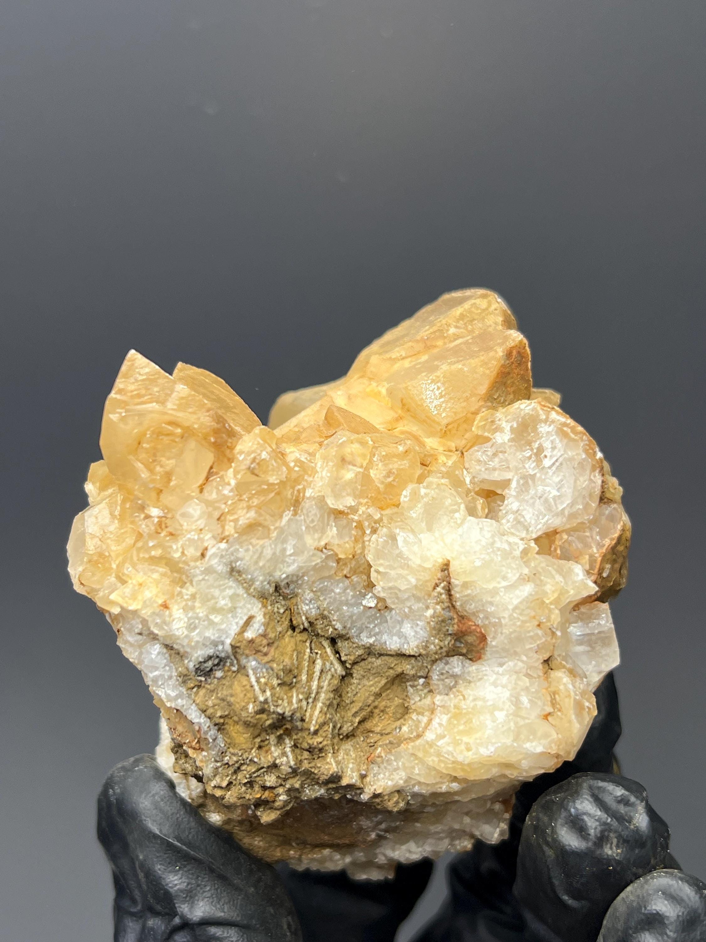 Orange Crystal Calcite - Crystal Gemstone AE 