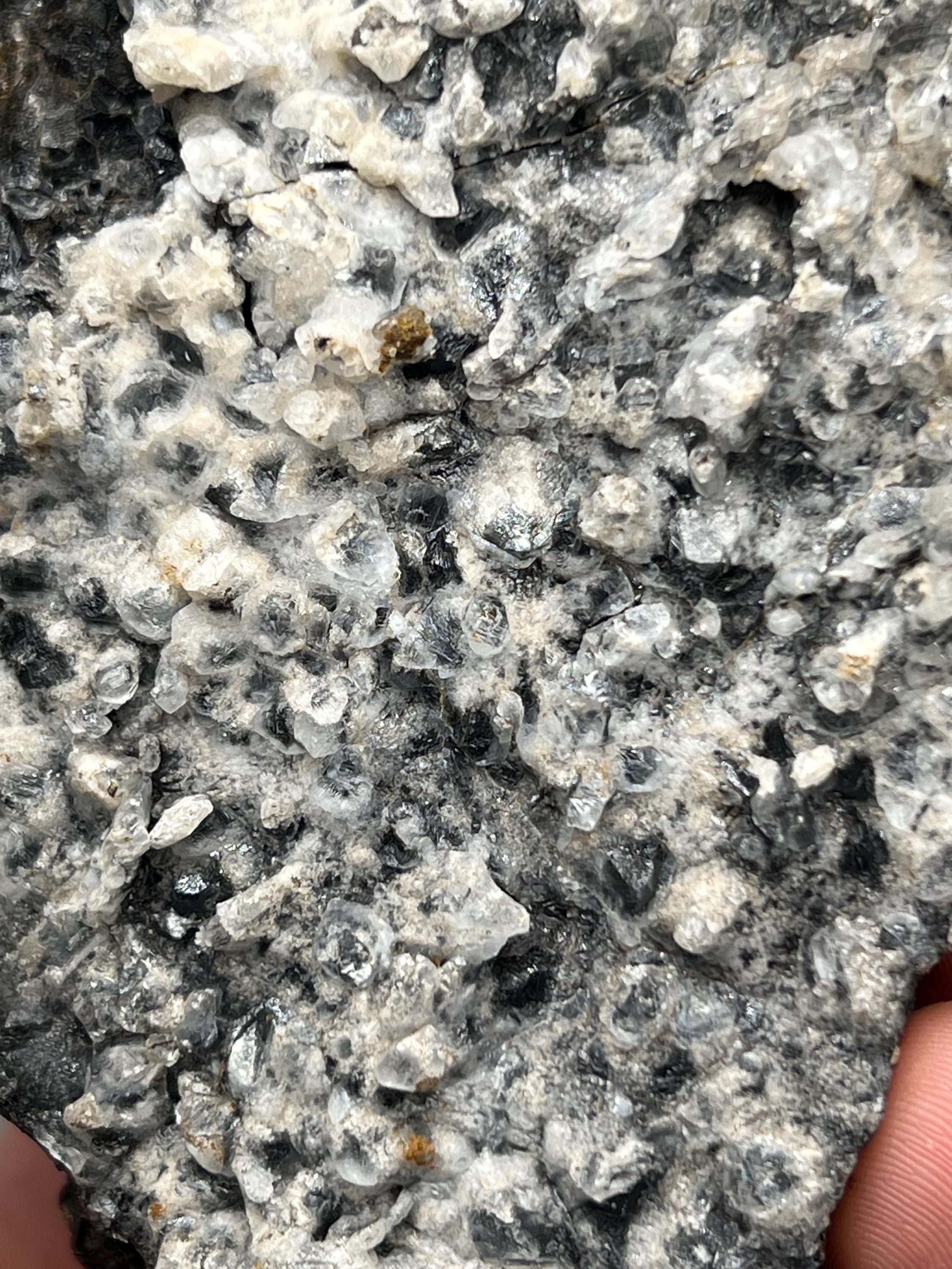 Very Special, Crystal Calcite On Hematite, From Turkey - Crystal Gemstone AE 