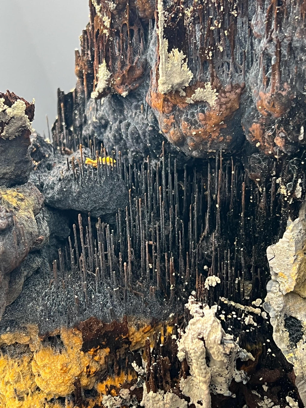 Museum Quality! Extra Big, Limonite And Specularite With Stalactite Goethite, For Special Collection - Crystal Gemstone AE 