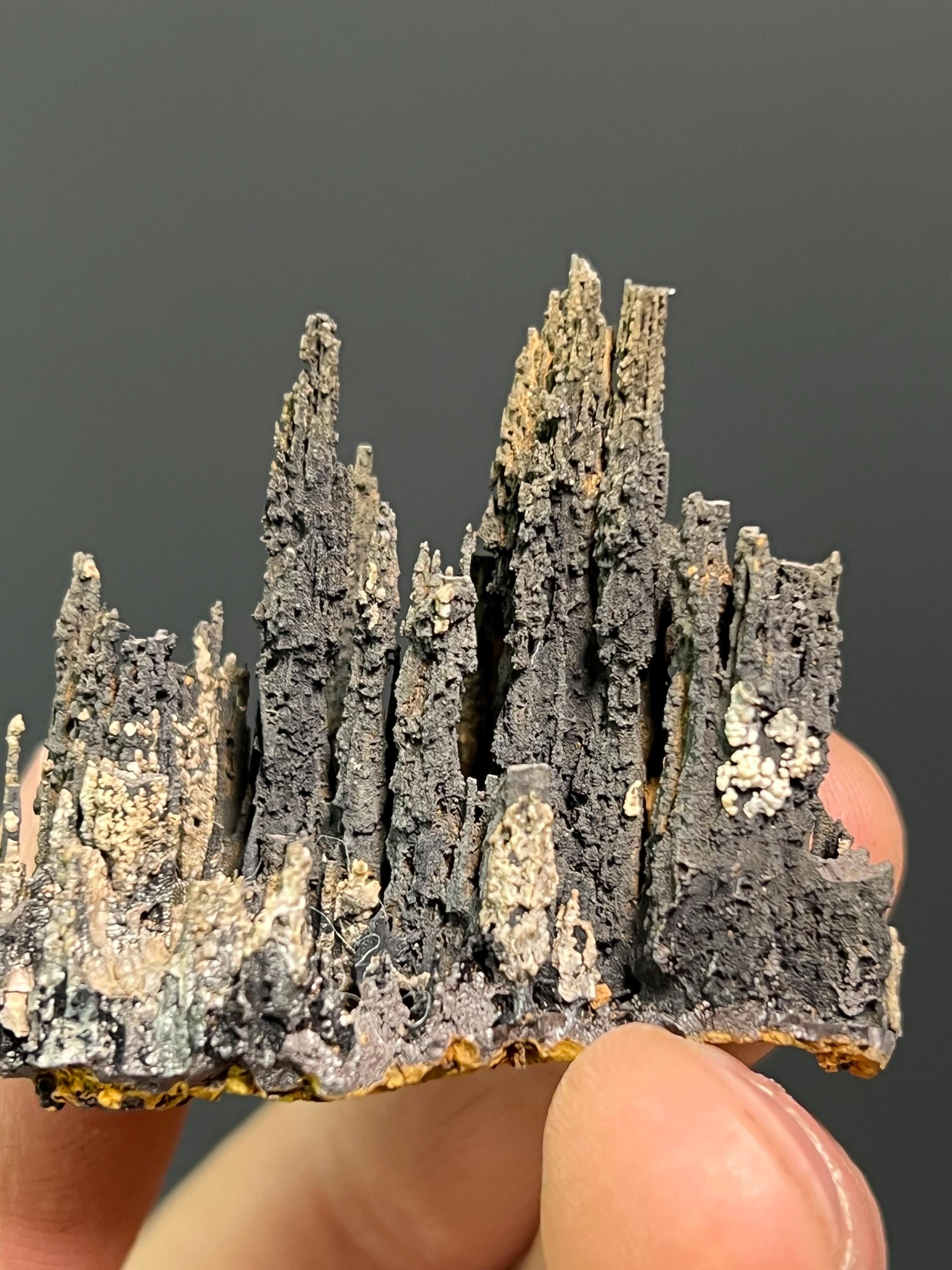 Specularite With Museum Quality Stalactite Goethite - Crystal Gemstone AE 