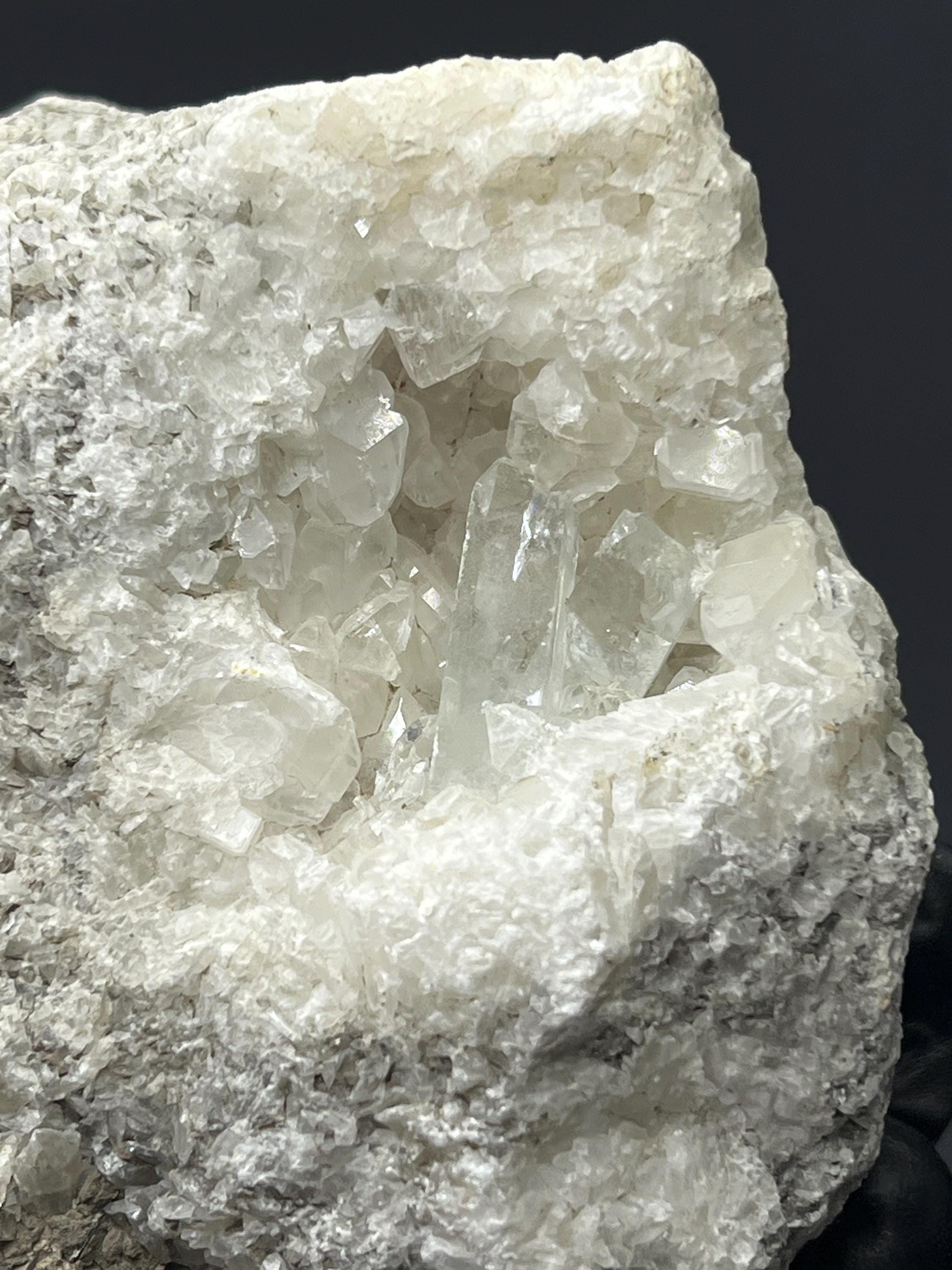 Celestine With Colemanite - Crystal Gemstone AE 