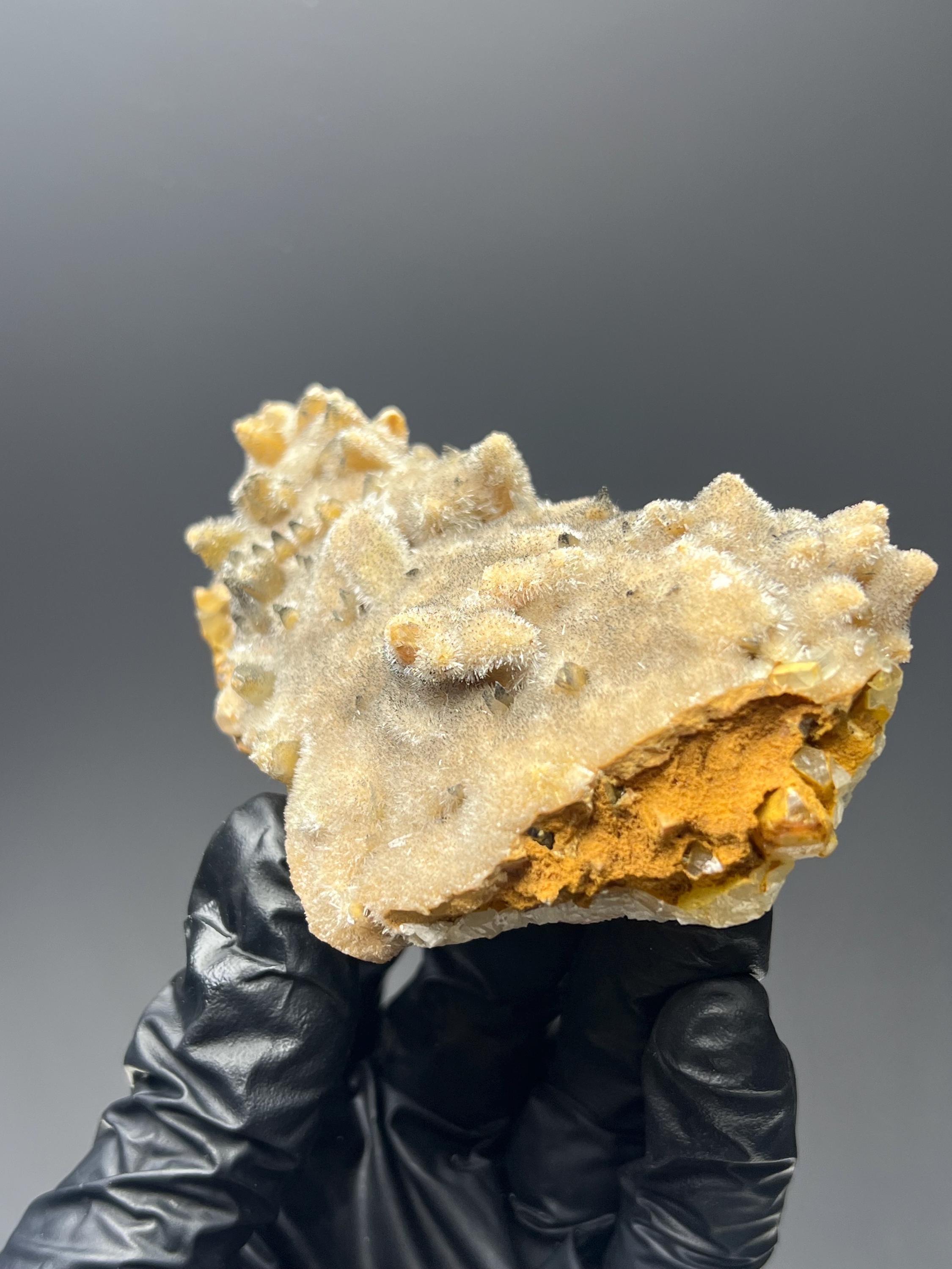 Double Sided Feather Crystal Calcite - Crystal Gemstone AE 