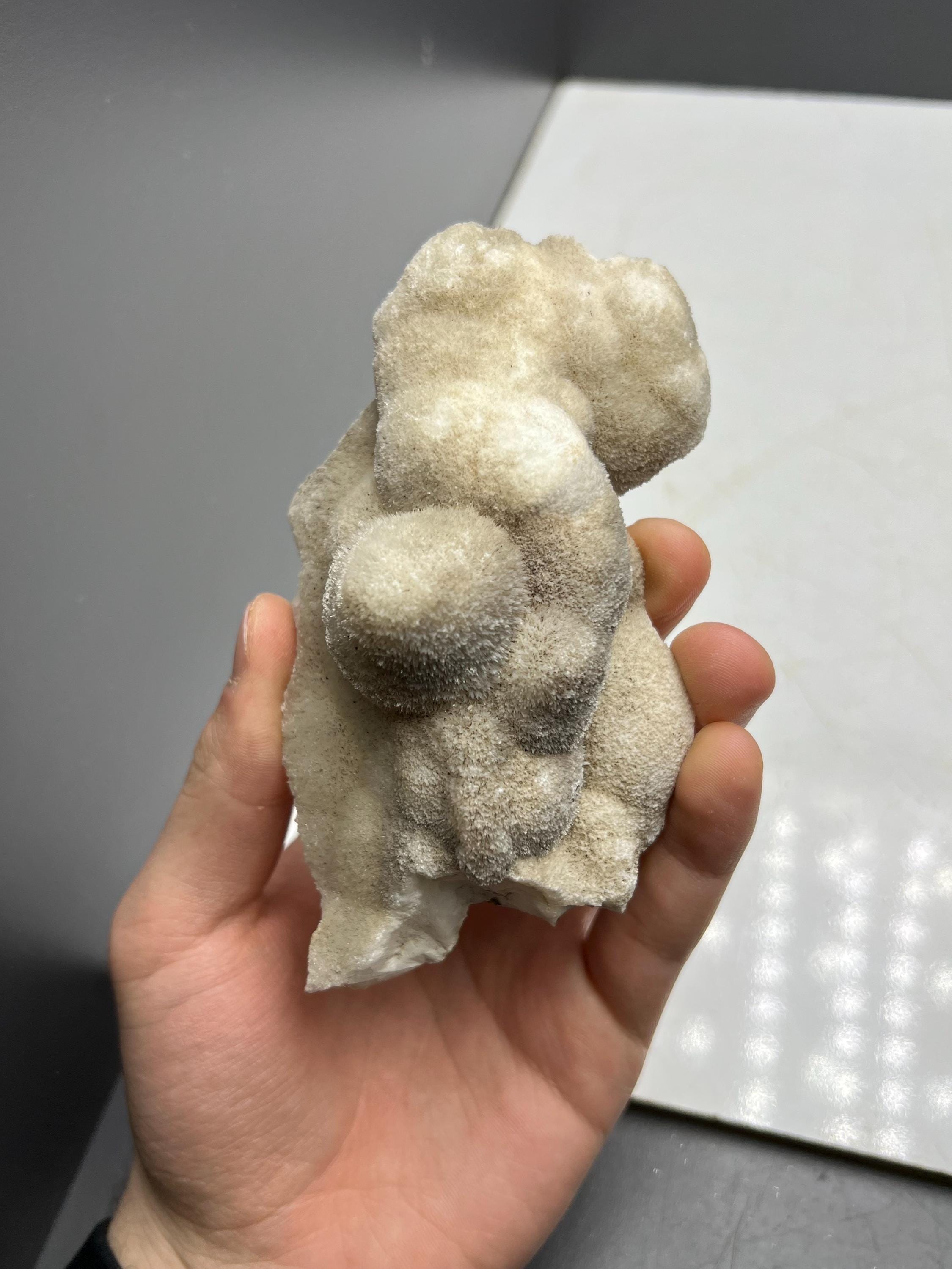 Botryoidal Aragonite Mineral, From Turkey - Crystal Gemstone AE 