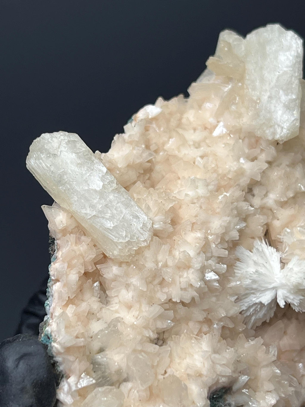 Heulandite, Laumontite&Stilbite - Crystal Gemstone AE 