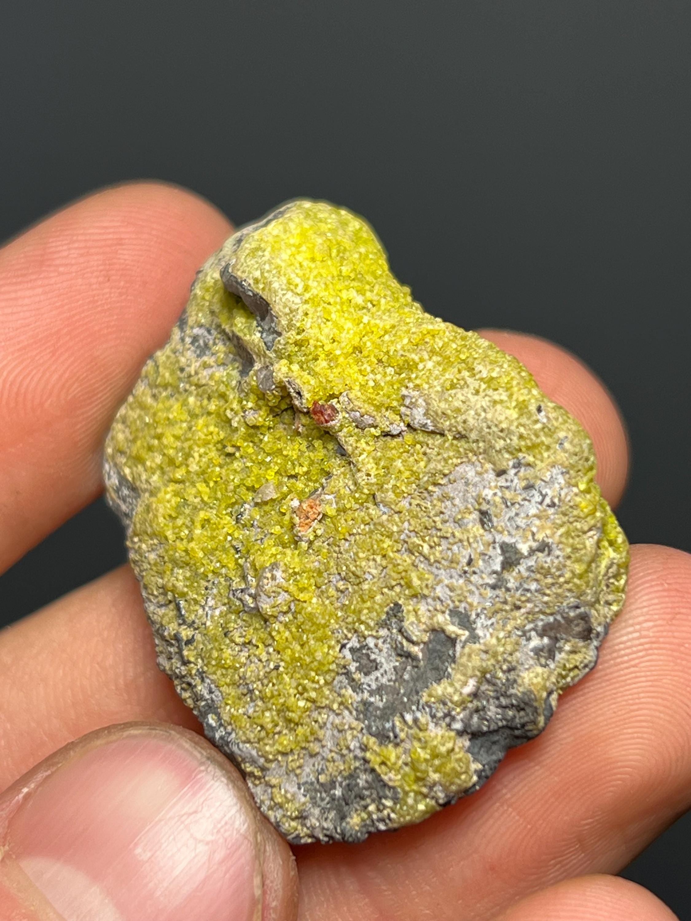 Rare Specimen! Ettringite Specimen - South Africa - Crystal Gemstone AE 