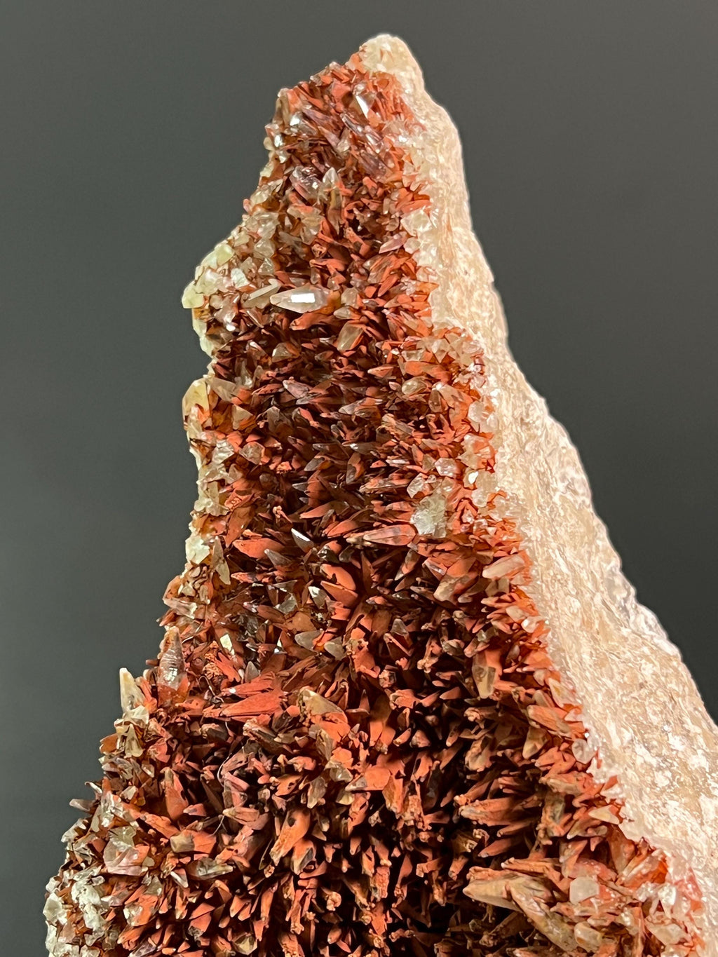 Two Sided Special Red Crystal Calcite - Crystal Gemstone AE 