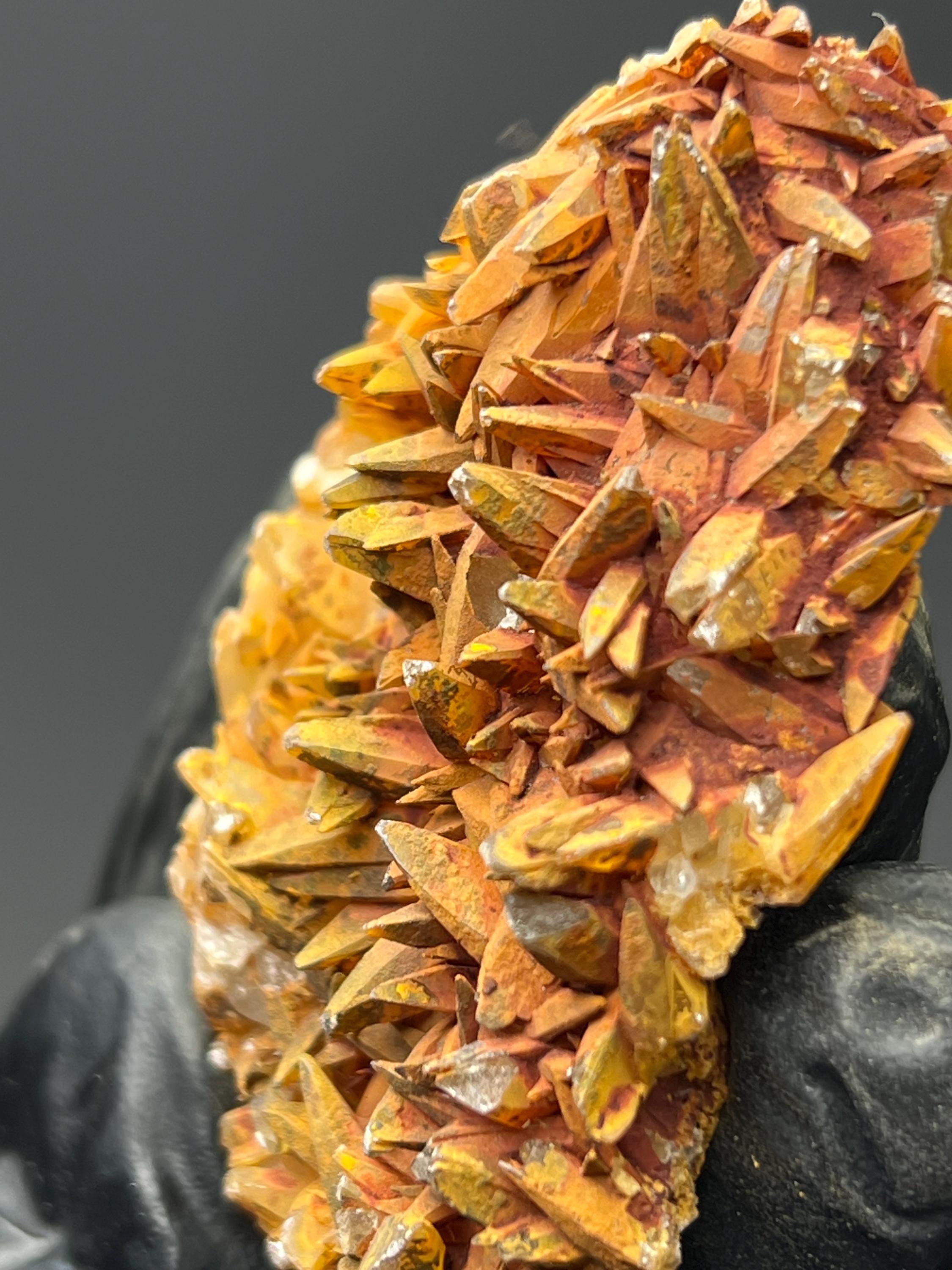 Red Crystal Calcite - Crystal Gemstone AE 