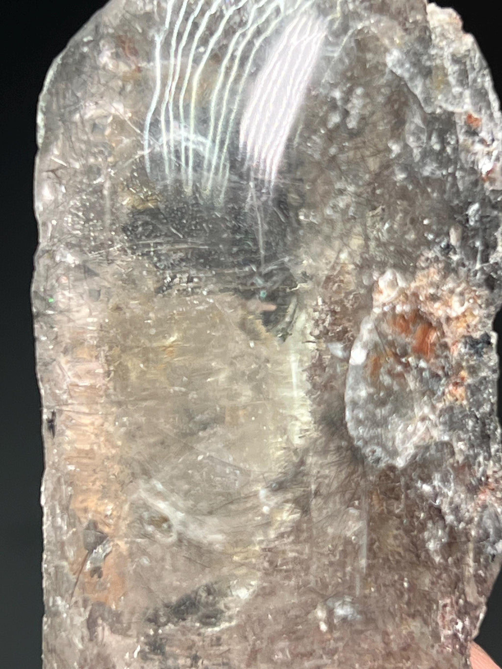 Alluvial Quartz Specimen - Crystal Gemstone AE 