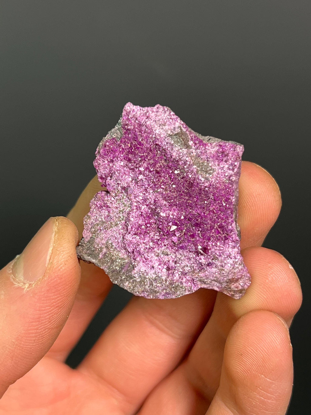 Two Sided Special Kammererite Specimen - Crystal Gemstone AE 