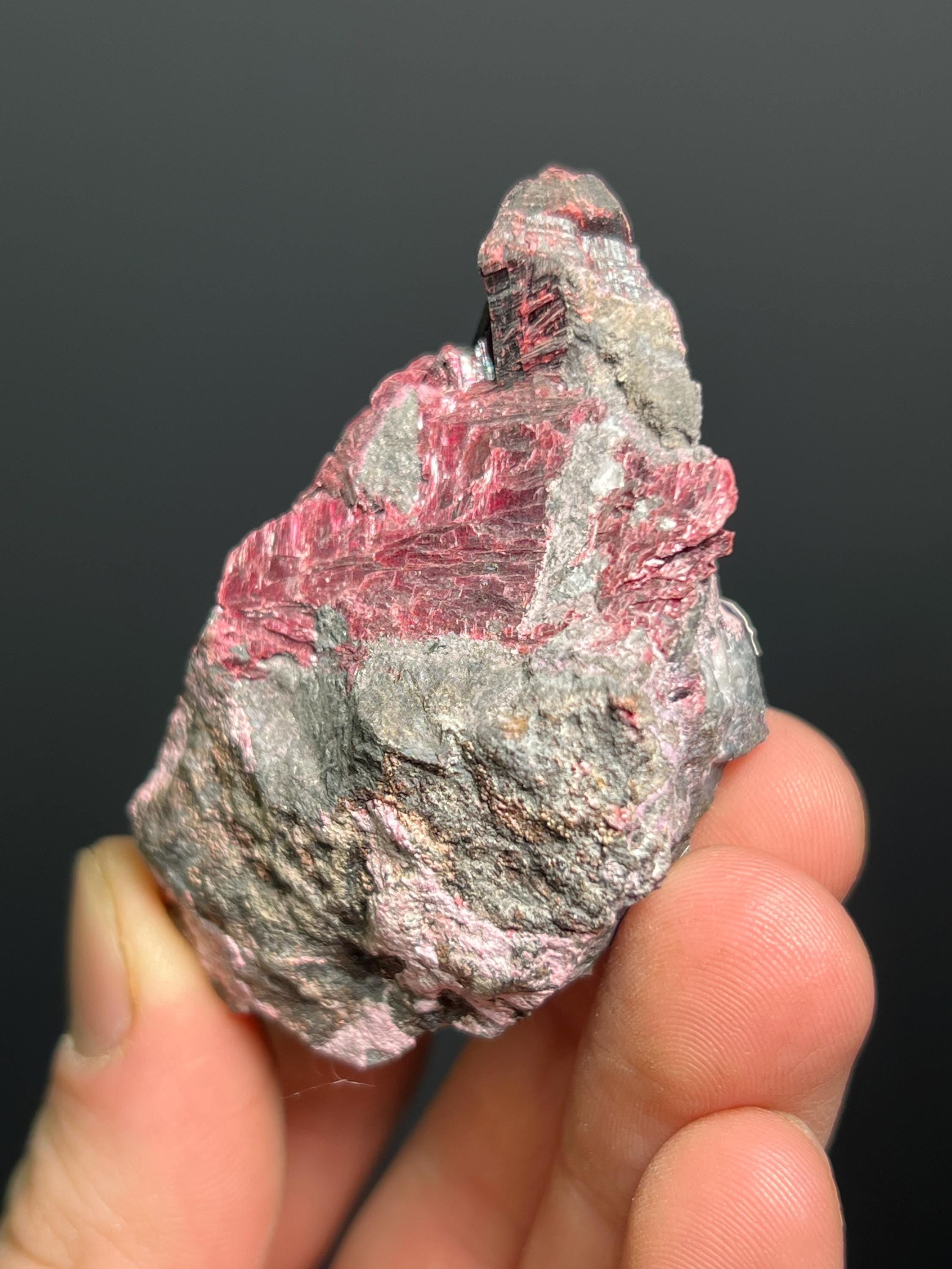 Moroccan Erythrite Specimen - Crystal Gemstone AE 