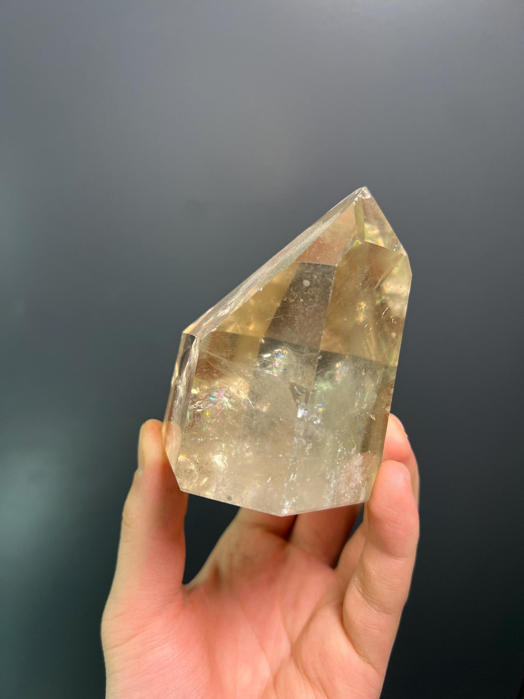 Smoky Quartz Phantom Rainbow, 528gram - Crystal Gemstone AE 
