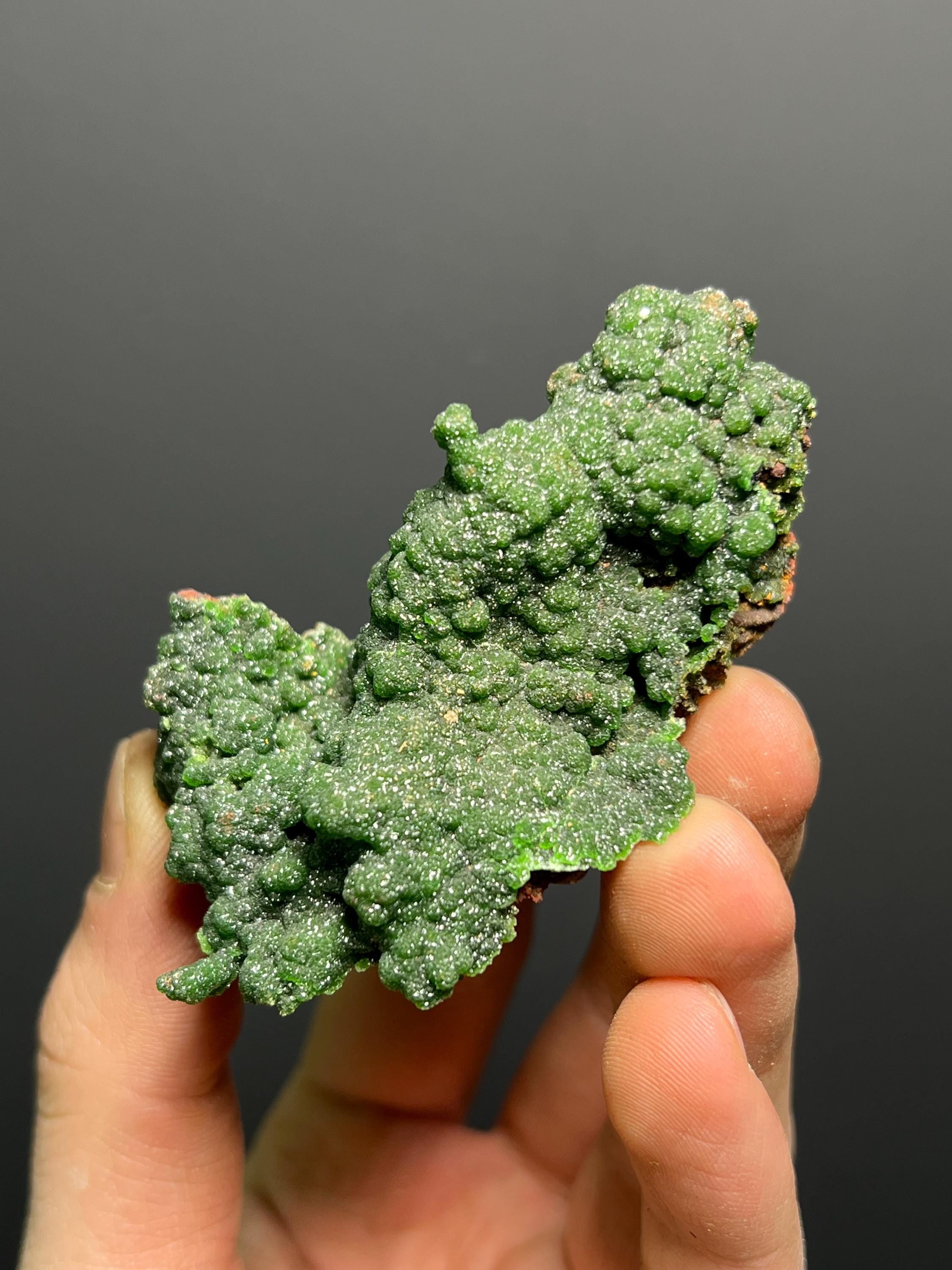 Special Green Conichalcite Specimen, 76gram - Crystal Gemstone AE 