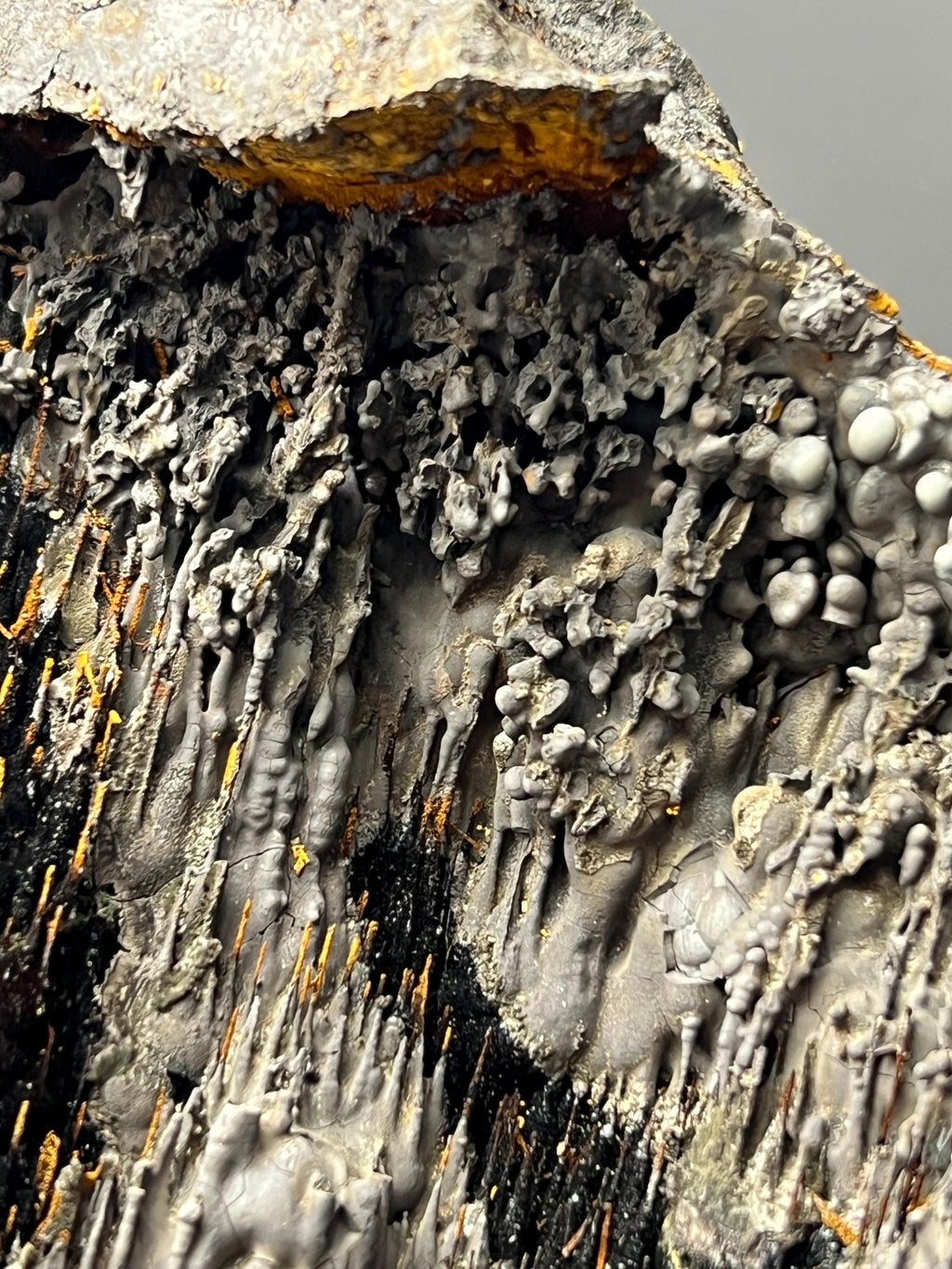 Museum Grade, Specularite And Limonite With Stalactite Goethite Specimen - Crystal Gemstone AE 