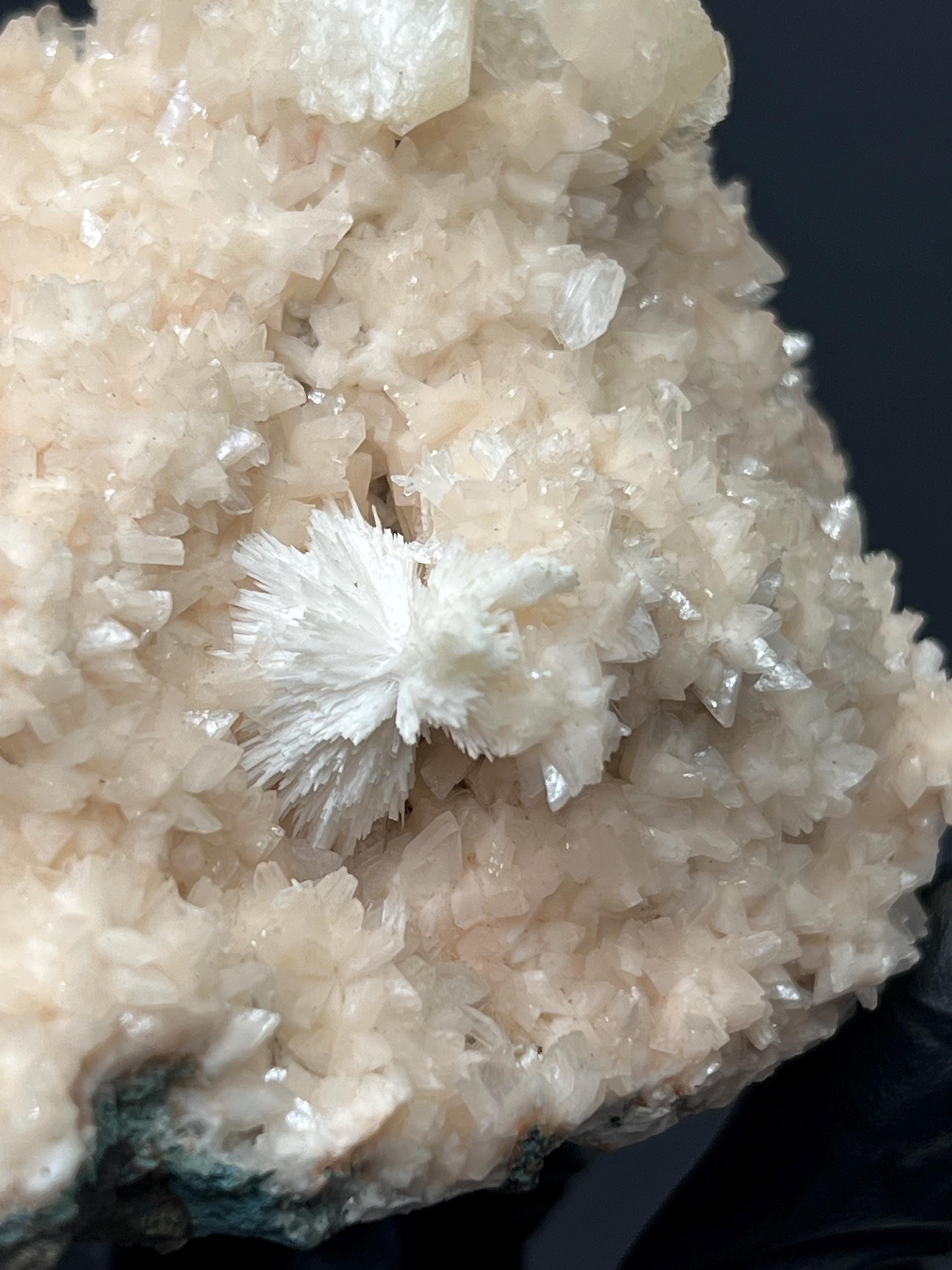 Heulandite, Laumontite&Stilbite - Crystal Gemstone AE 