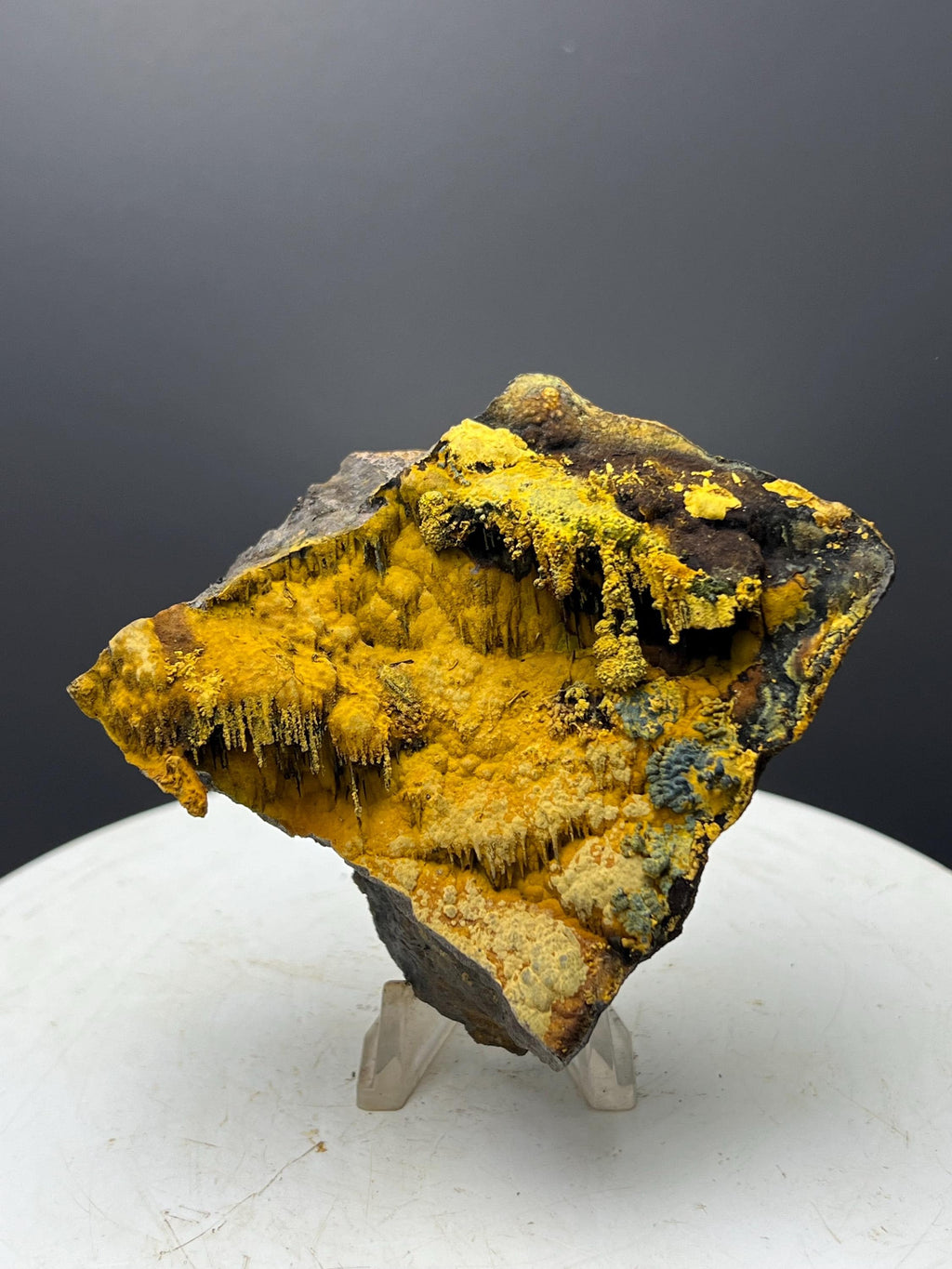 Very Special, Limonite With Botryoidal And Stalactite Formation Goethite - Crystal Gemstone AE 