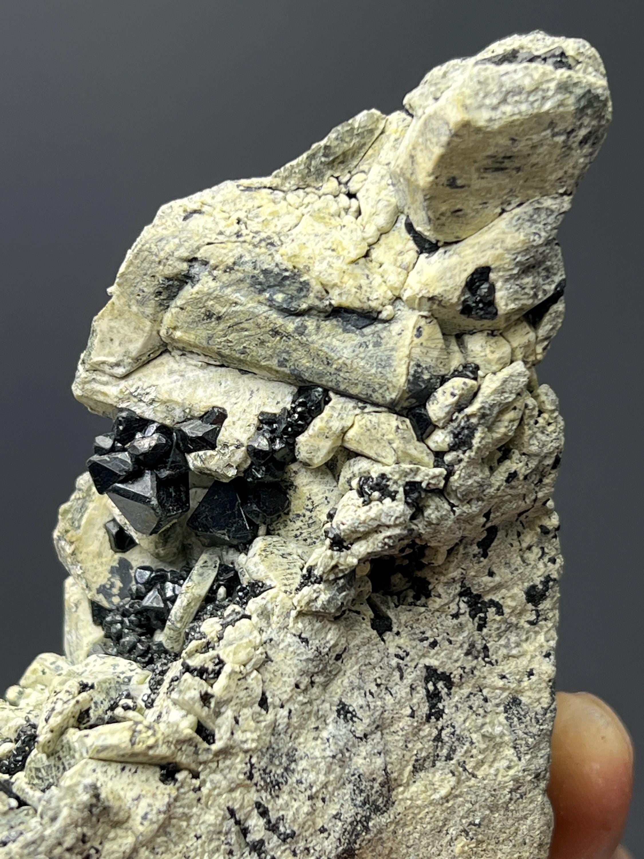 Foresterite And Spinel Specimen - Crystal Gemstone AE 
