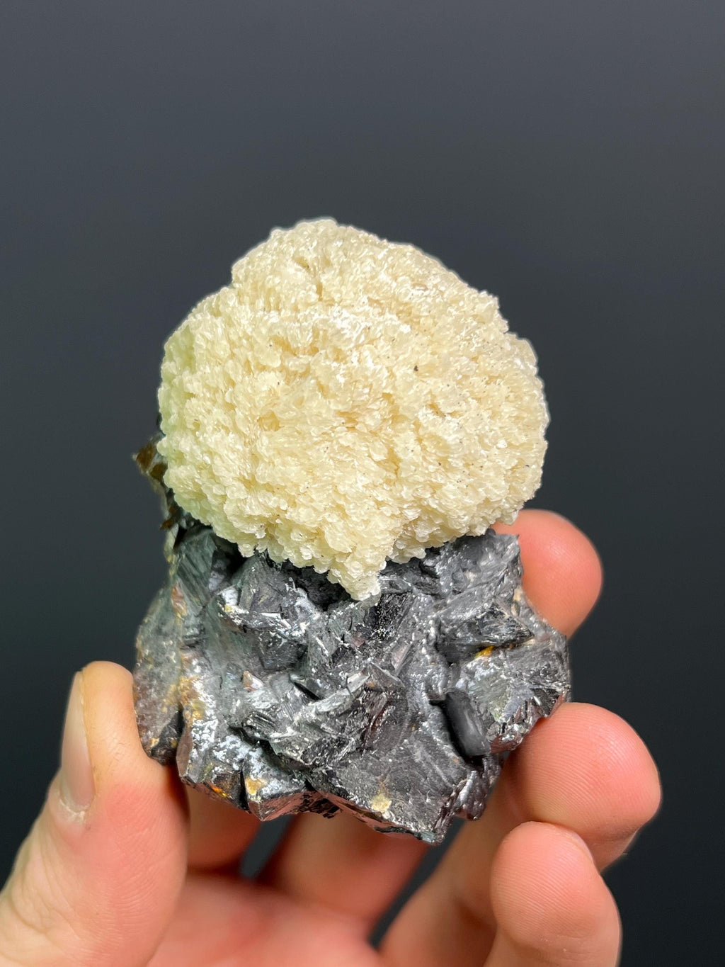 Top Quality Barite With Sphalerite Specimen, 250gram - Crystal Gemstone AE 