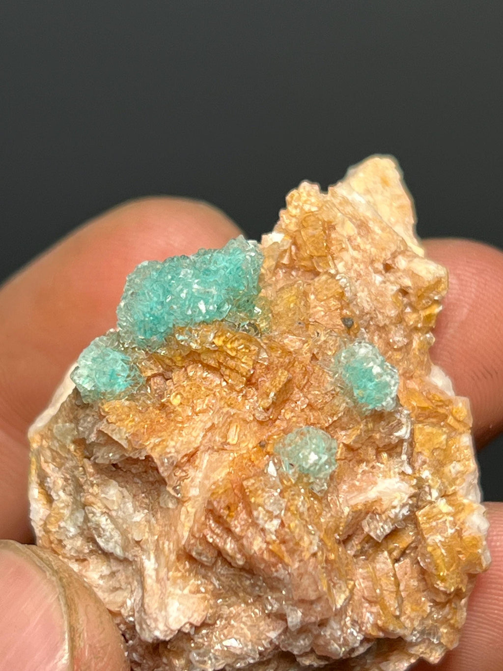Rosasite Specimen, 36gram - Crystal Gemstone AE 