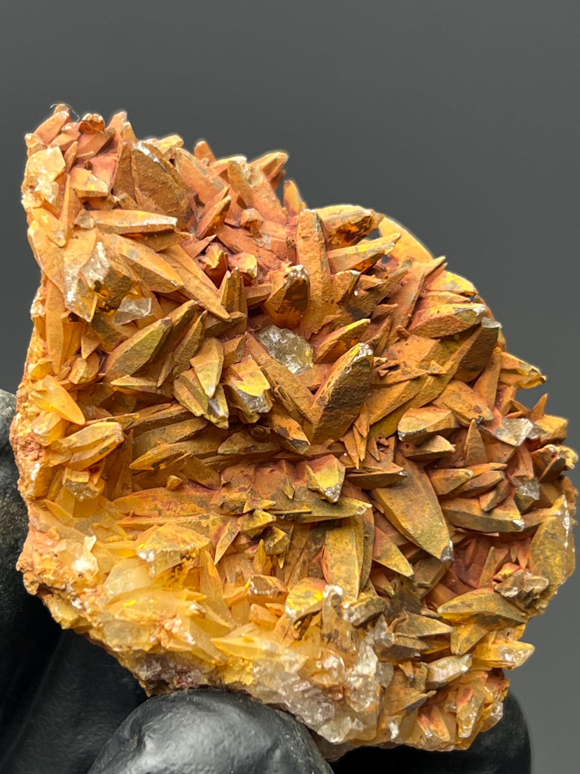 Red Crystal Calcite - Crystal Gemstone AE 