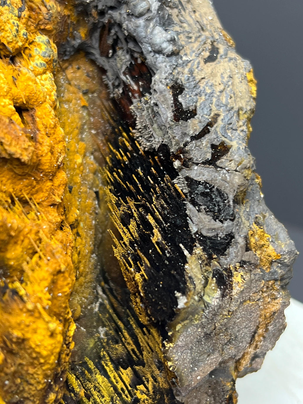 Museum Quality, Very Special And Showy Limonite With Stalactite Goethite - Crystal Gemstone AE 