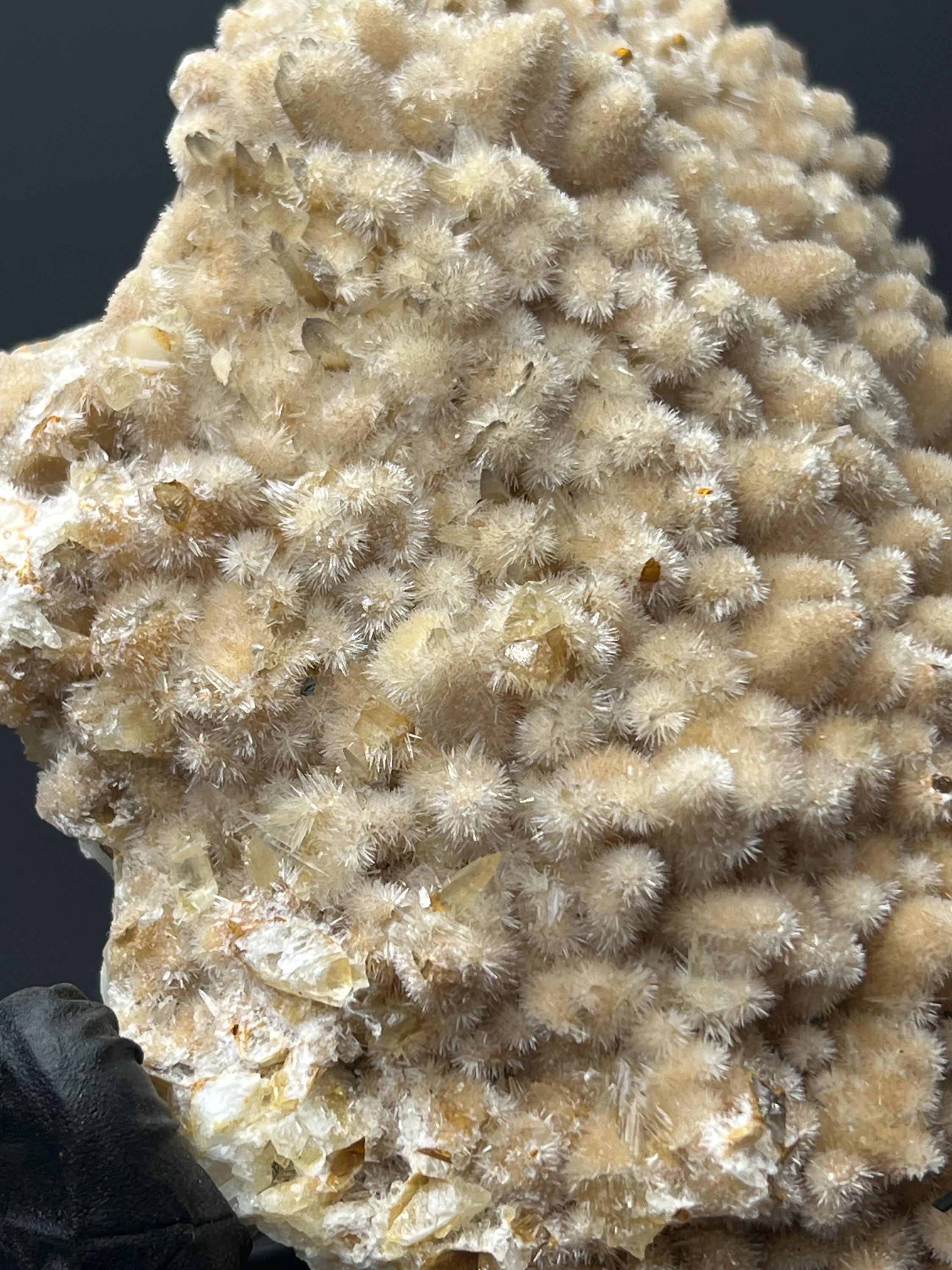 Feather Crystal Calcite Specimen - Crystal Gemstone AE 